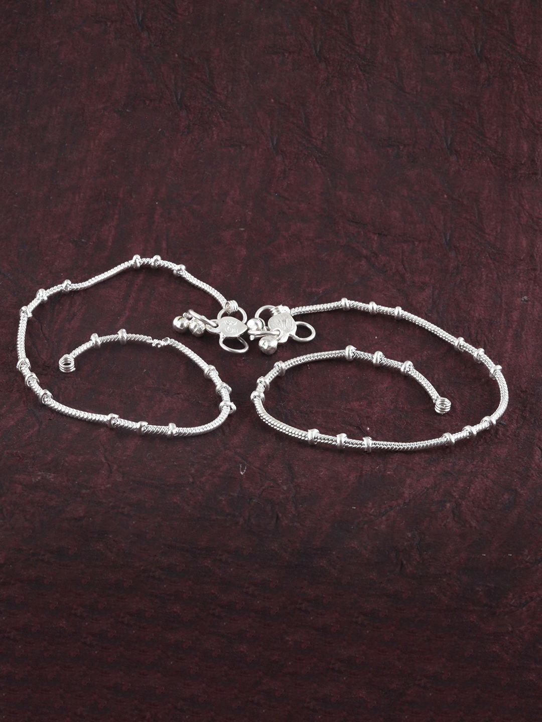 

Lila Silver-Plated Anklet