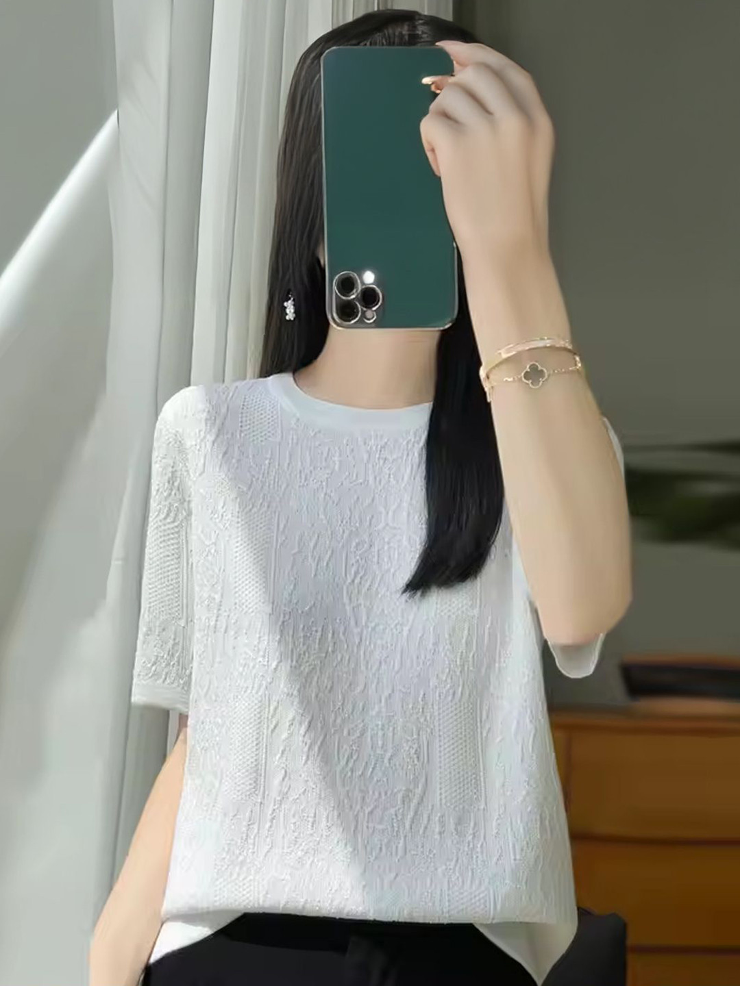 

StyleCast Top, White