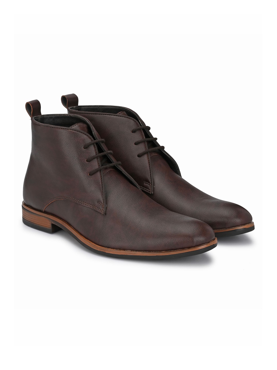 

The Roadster Lifestyle Co Men Casual Lace Up Boots, Brown