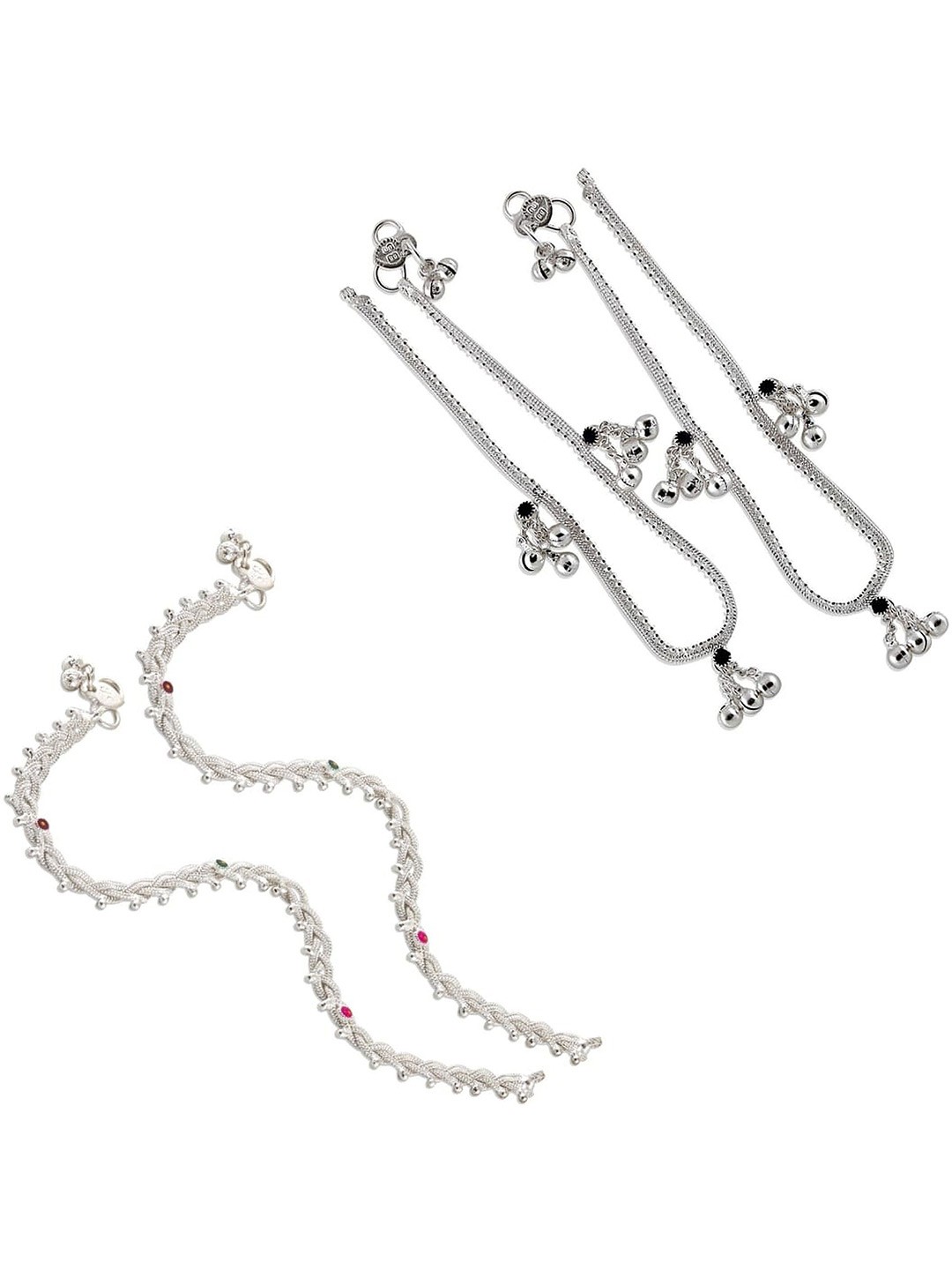 

Lila Silver-Plated Anklet