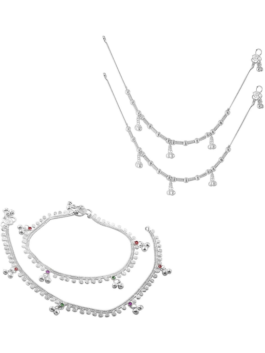 

Lila Silver-Plated Anklet
