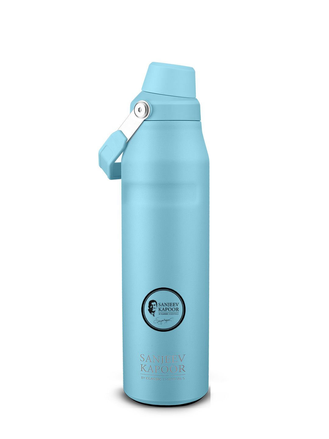 

Sanjeev Kapoor By Classic Essentials Stainless Steel Hot & Cold Vacuum Insulated Bottle 1L, Blue