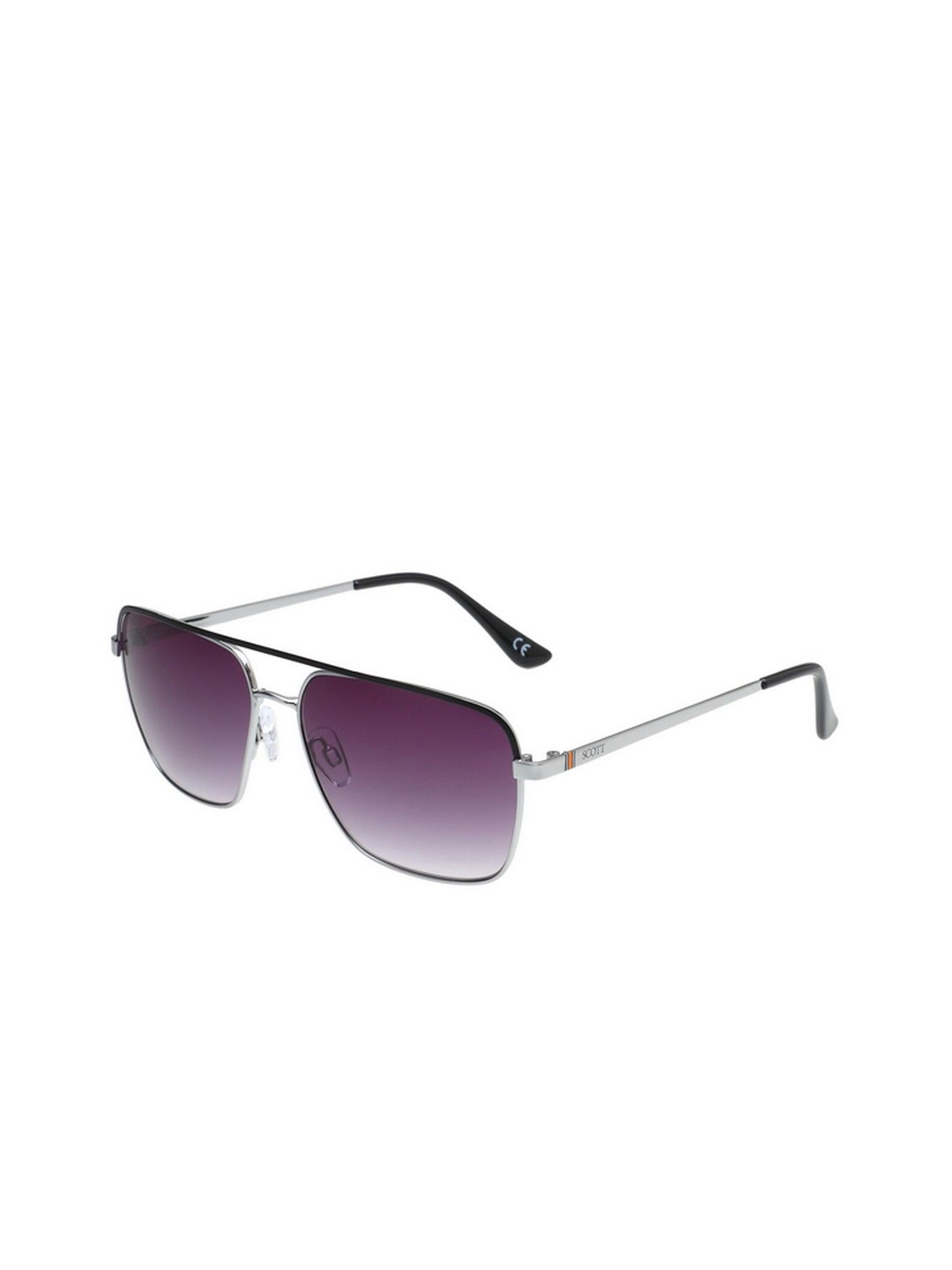 

SCOTT Men Aviator Sunglasses with UV Protected Lens-8903232282270-Silver