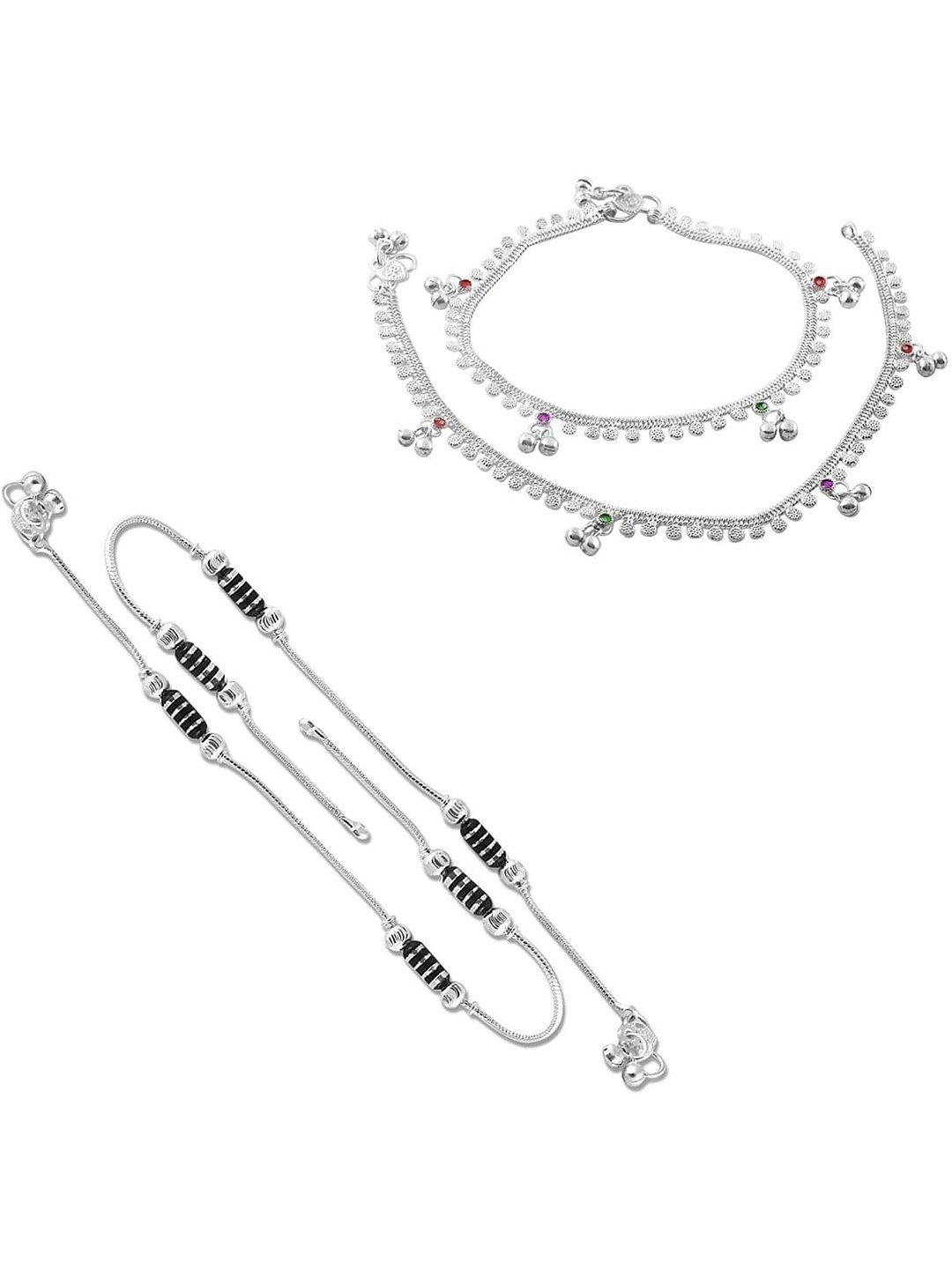 

Lila Silver-Plated Anklet