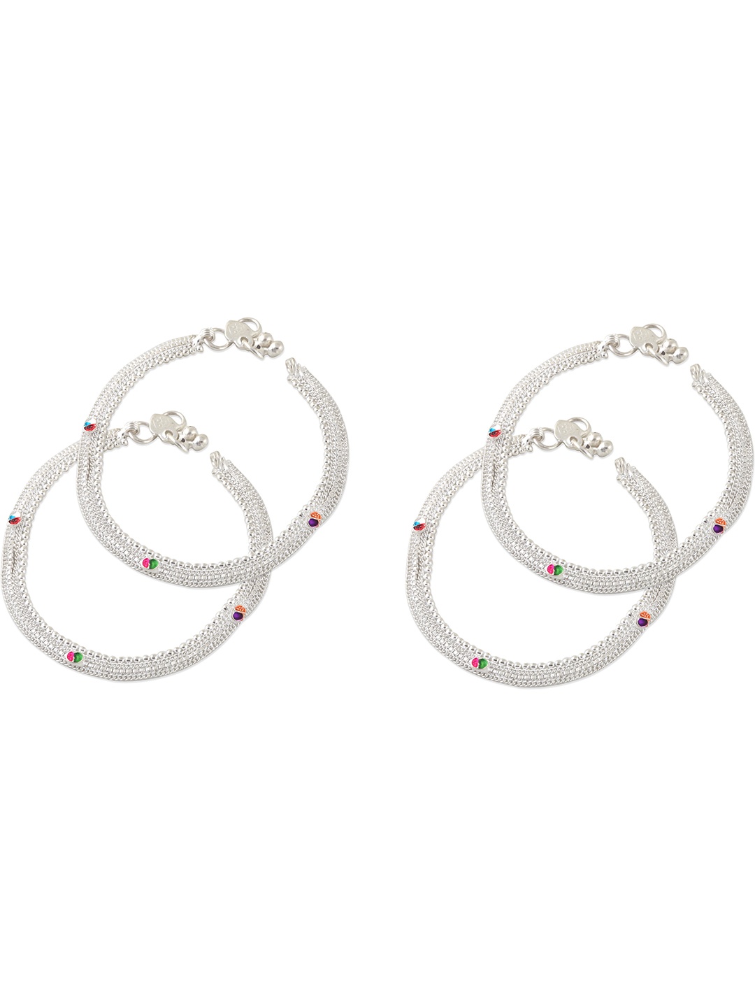 

Lila Silver-Plated Anklet