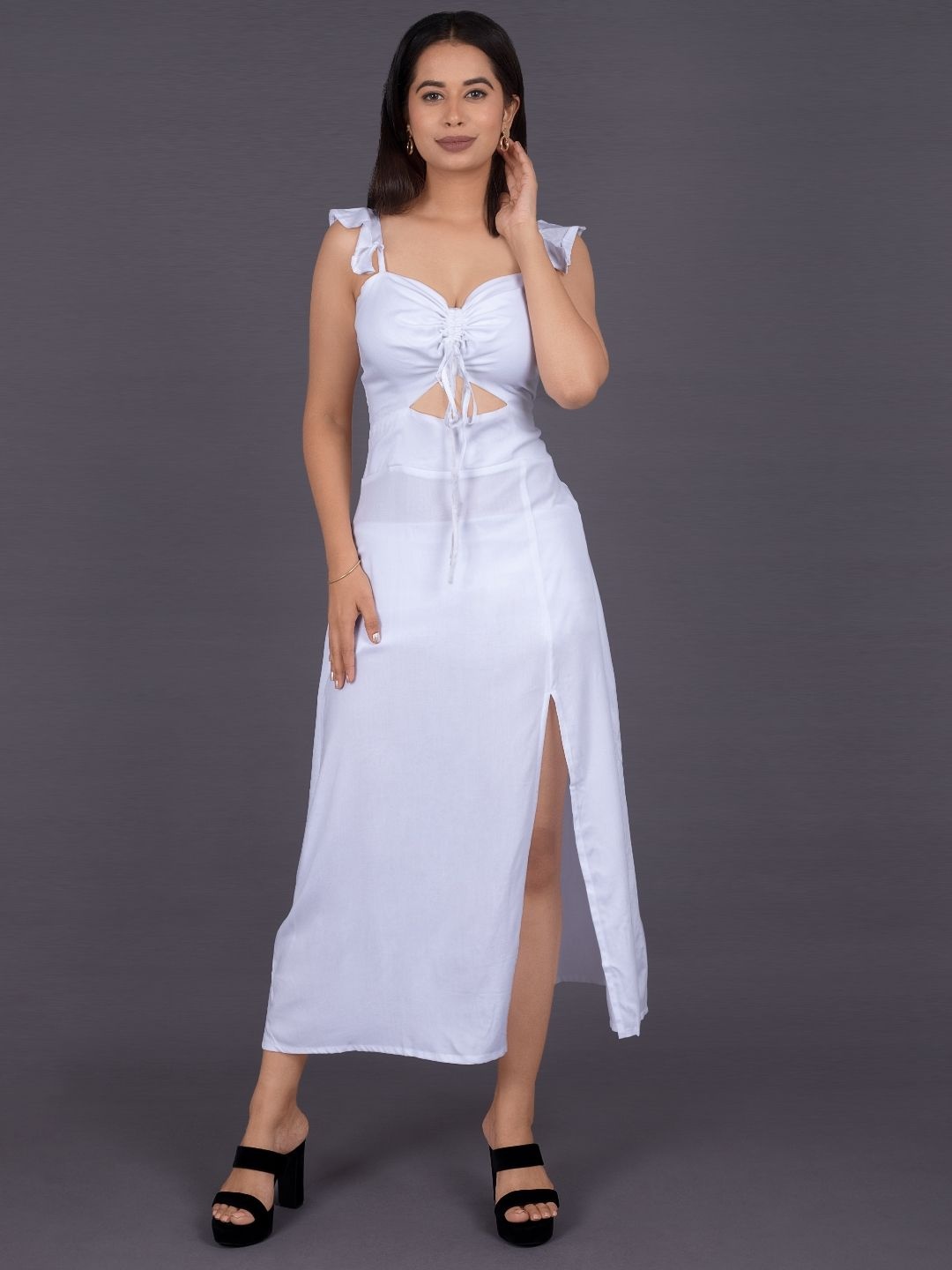 

La Aimee Maxi Dress, White