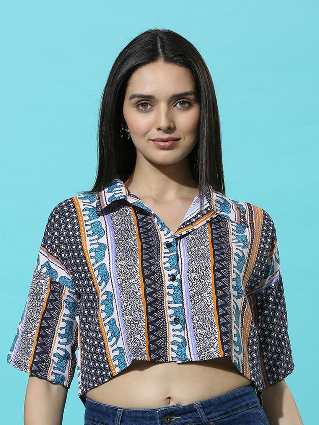 

HERE&NOW Crop Top, Multi