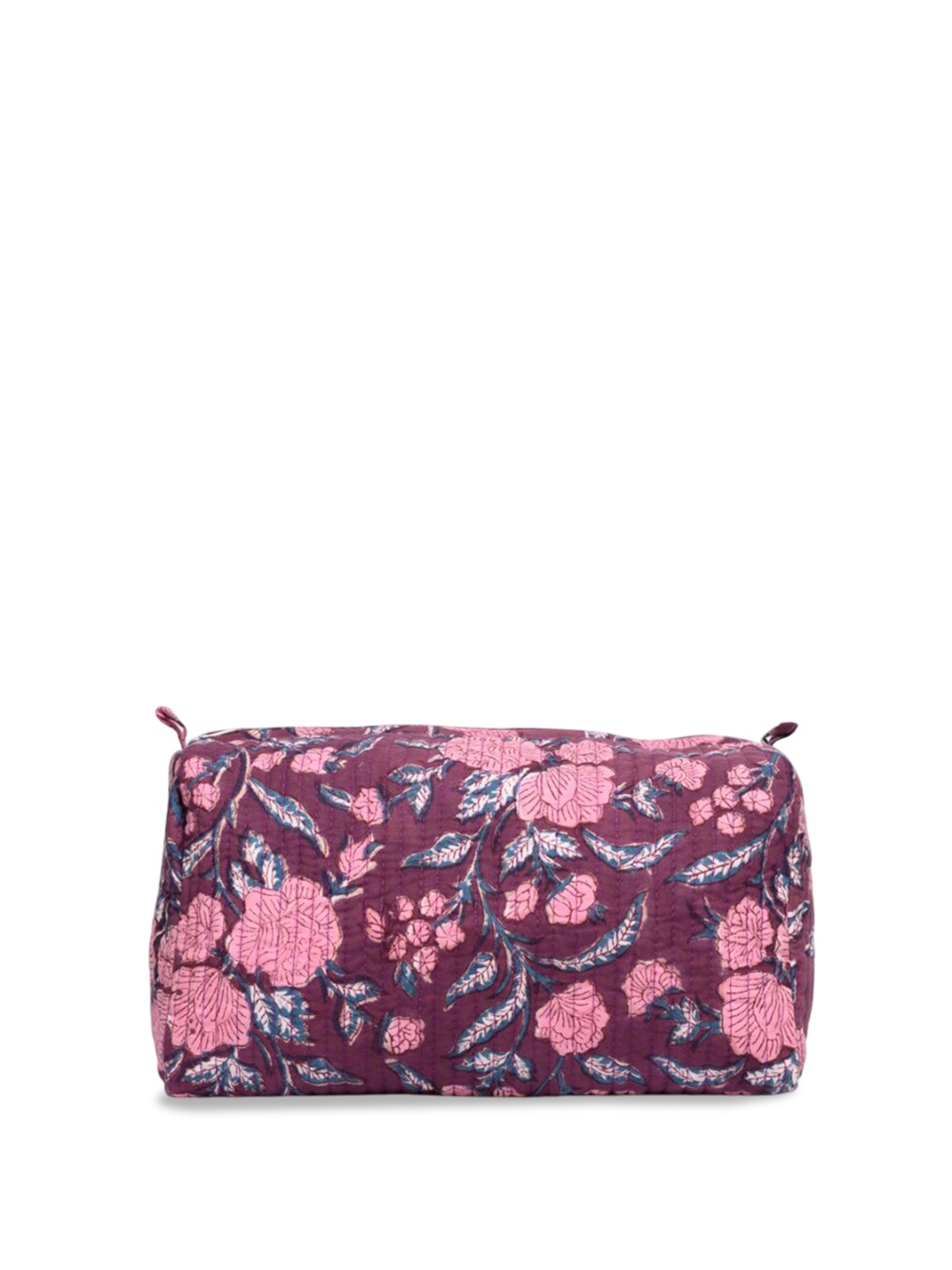 

Block N Style Unisex Floral Printed Waterproof Pouch Travel Accessory, Pink