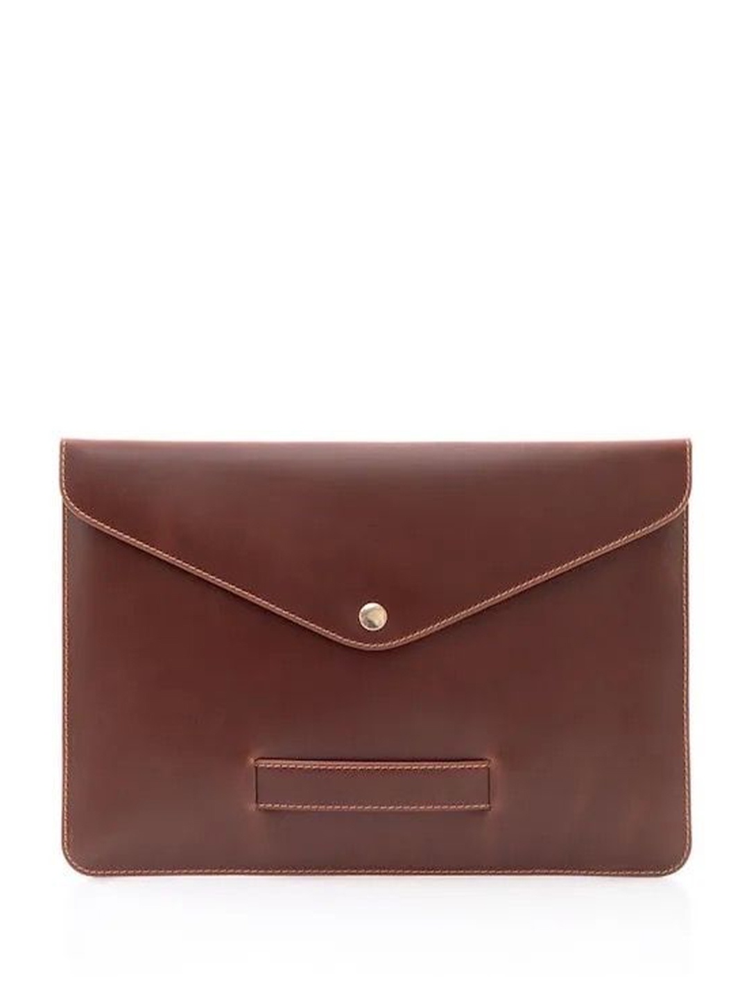 

Abelardo De Moda Unisex Leather Laptop Sleeve, Brown