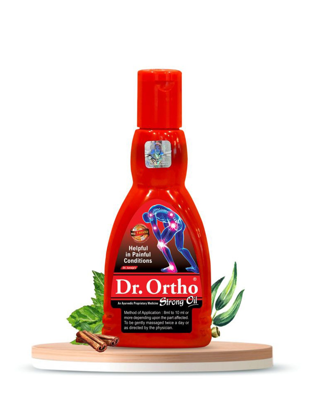 

DR.ORTHO Ayurvedic Strong Oil - 120 ml, Red