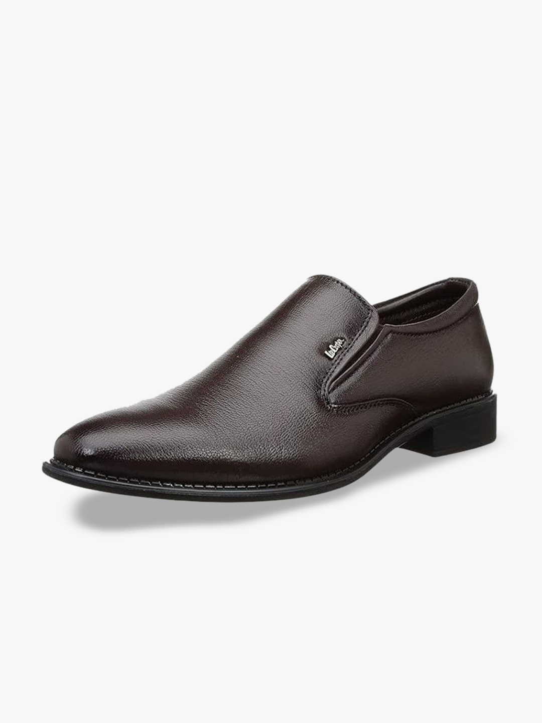 

Lee Cooper Men Leather Formal Slip-Ons Derbys, Brown