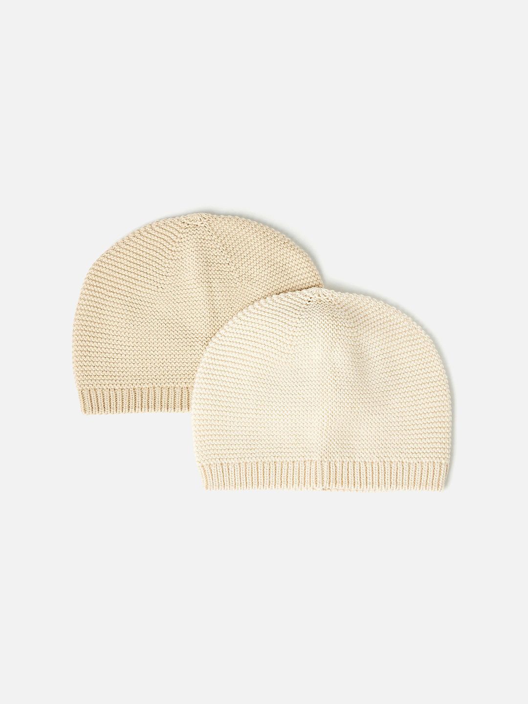 

Juniors by Babyshop Boys Set 2 Cotton Beanie, Beige