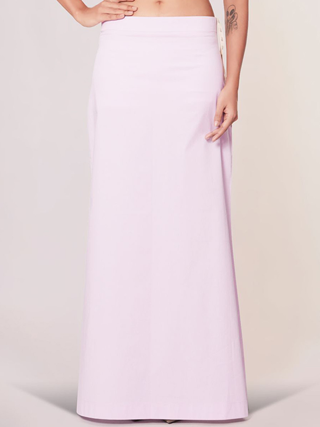

I AM BY DOLLY JAIN D'coat Simple Petticoat Saree Shapewear, Mauve