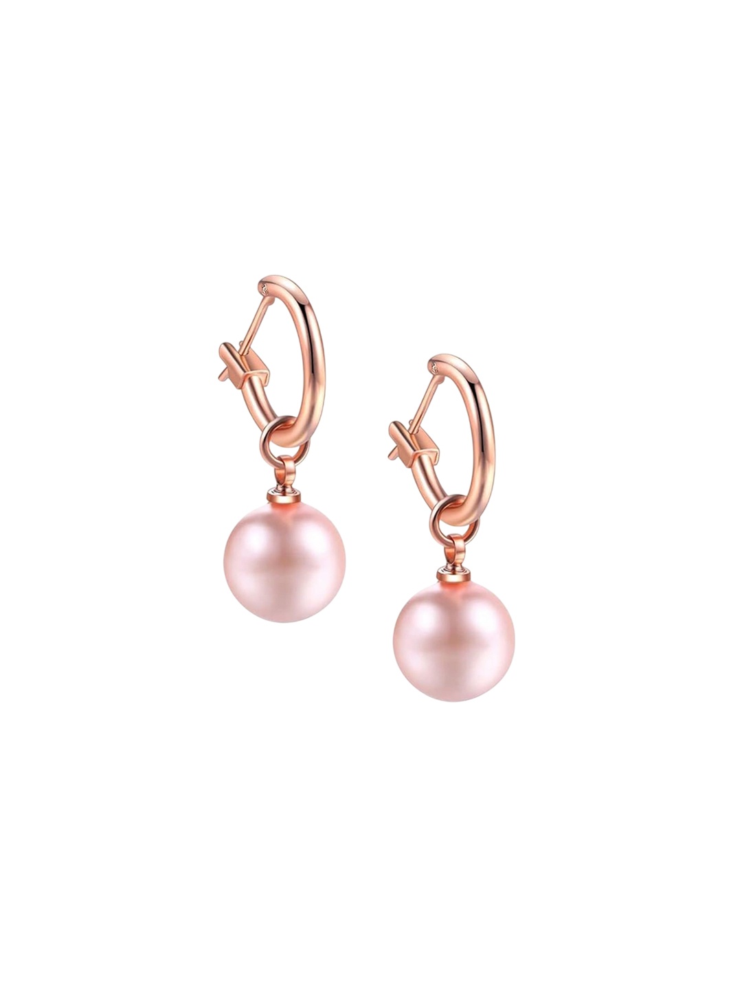 

Nilu's Collection Contemporary Drop Earrings, Rose