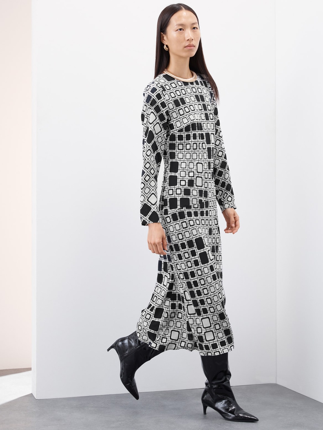 

Marks & Spencer Print Shirt Dress, Multi