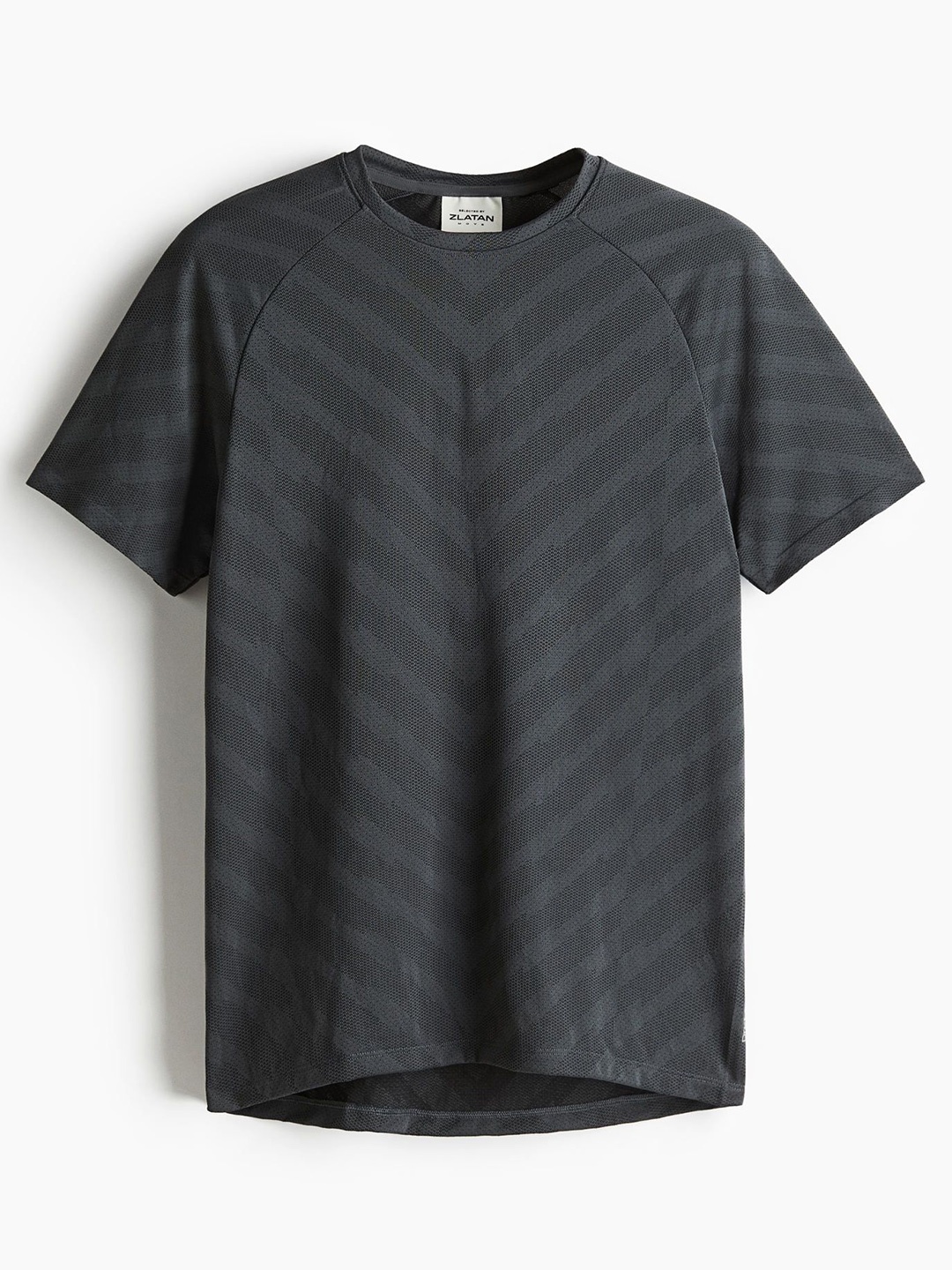 

H&M Regular Fit Sports Top In DryMove, Black