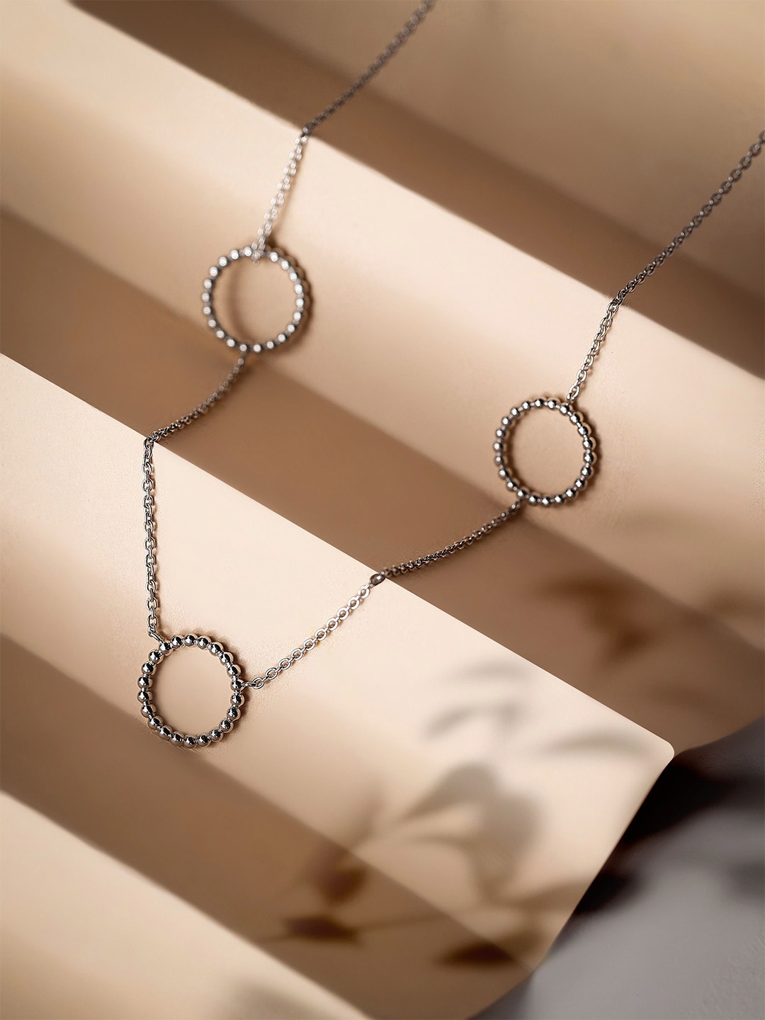 

DIAVO 925 Sterling Silver Rhodium-Plated Chain