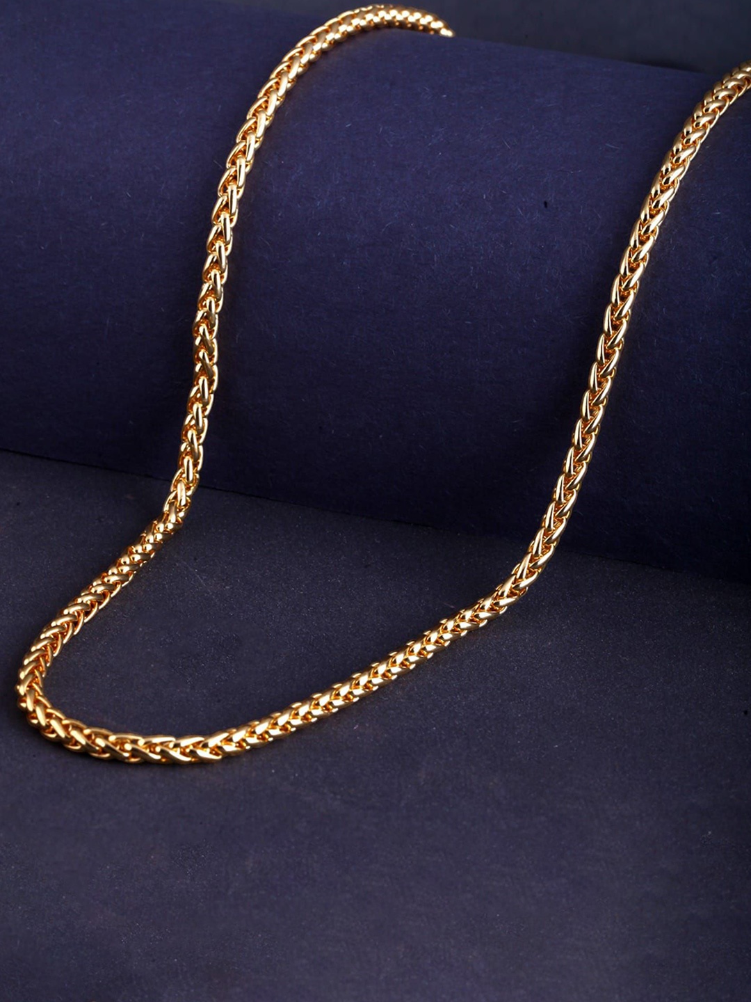 

Vighnaharta Men Gold-Plated Chain