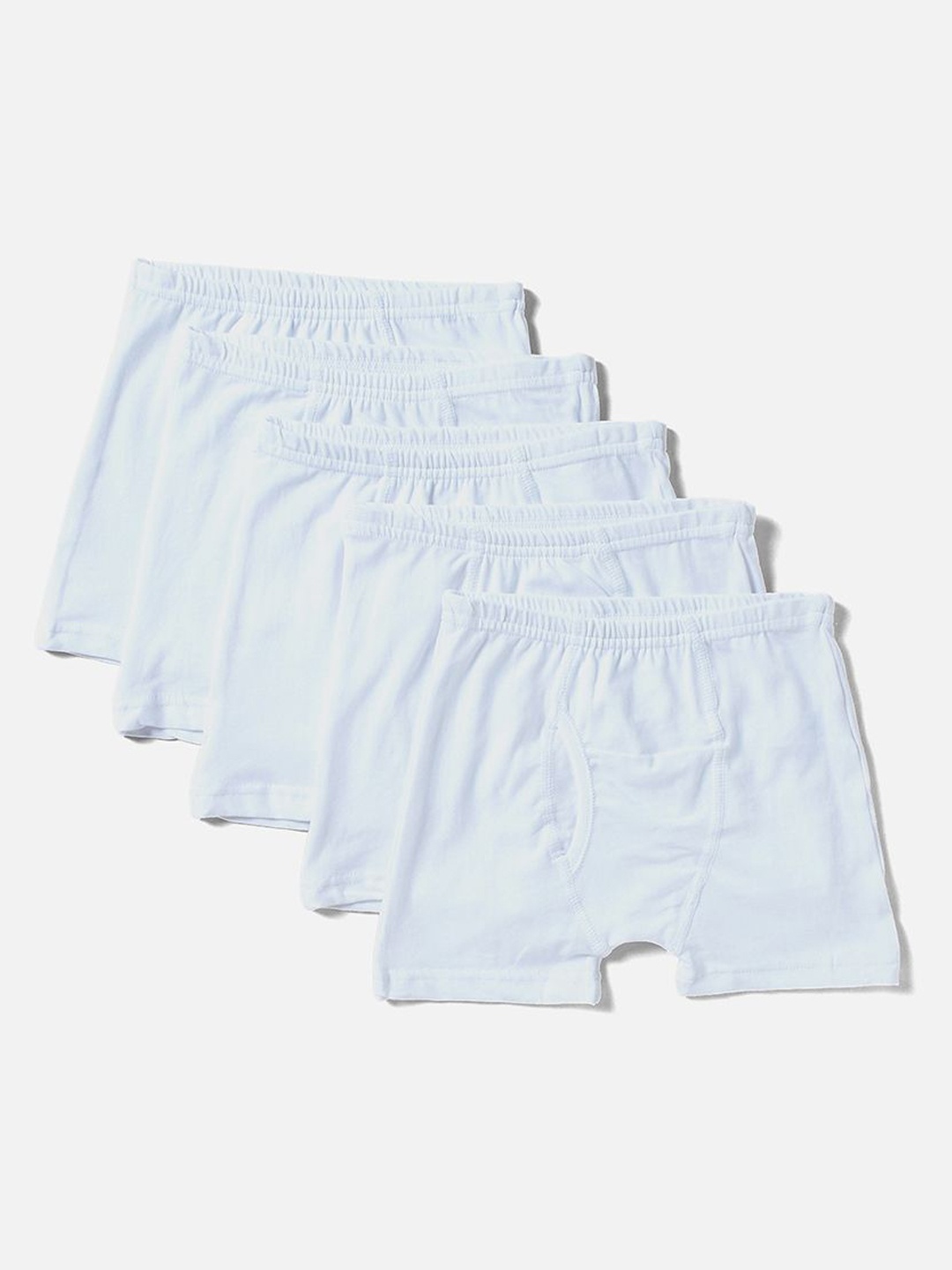 

Juniors by Babyshop Boys Pack Of 5 Cotton Short Trunks, White