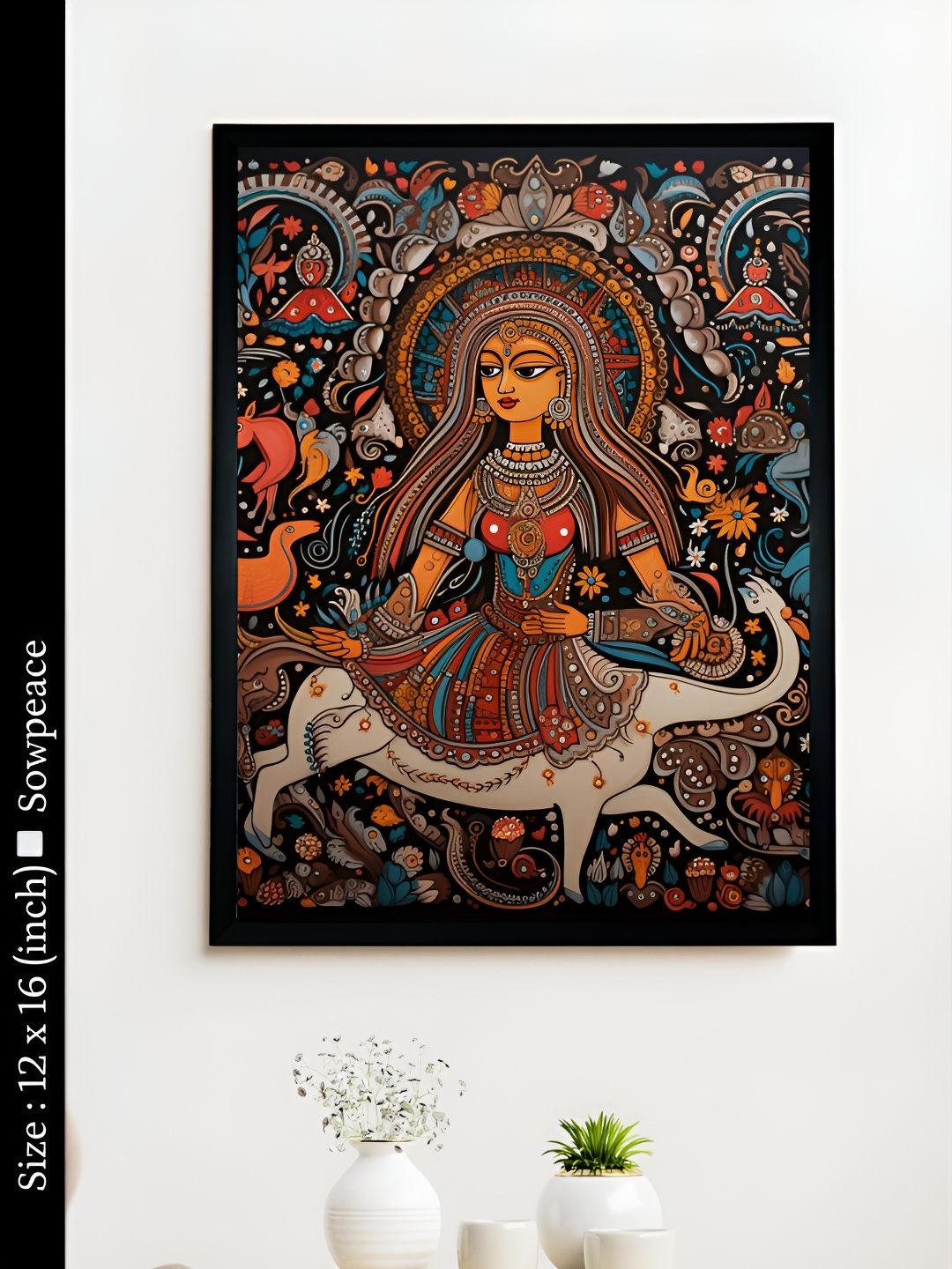 

SOWPEACE Black & Blue 1 Piece Canvas Other Wall Photographs