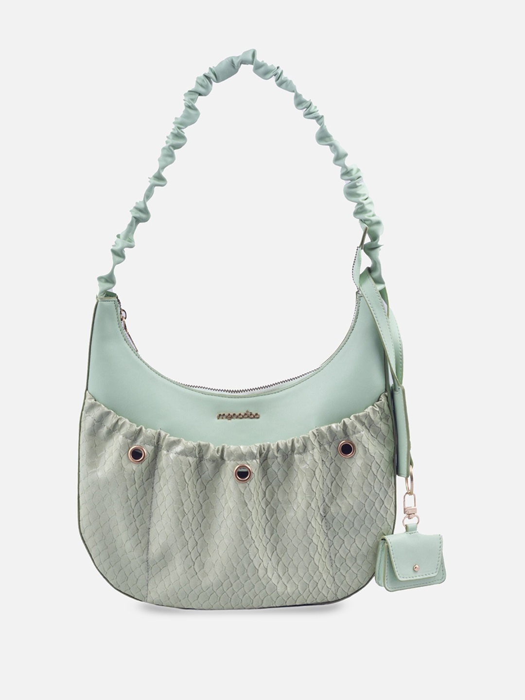 

Monadaa Half Moon Shoulder Bag, Grey