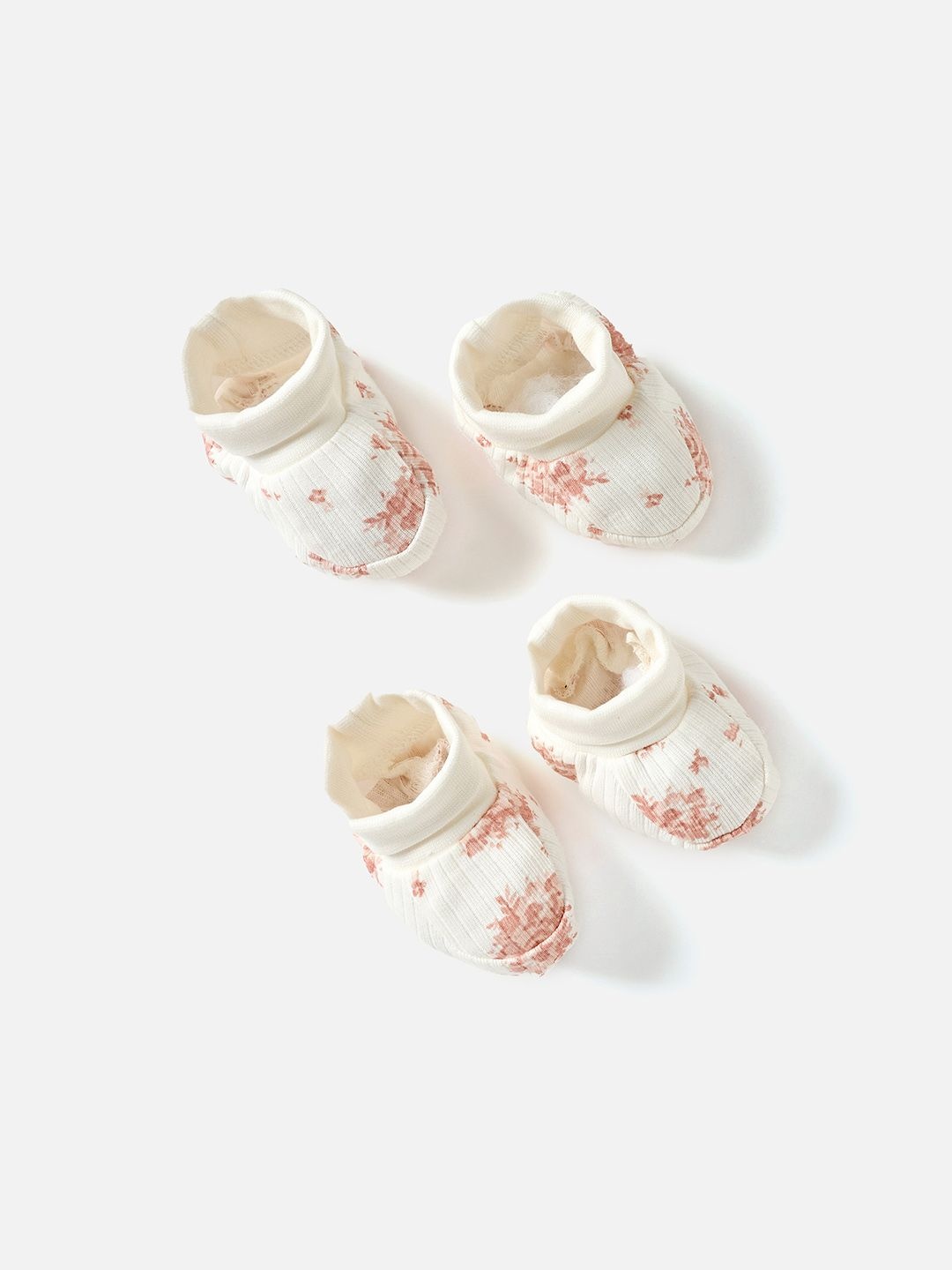 

Juniors by Babyshop Girls Cotton Booties, Pink