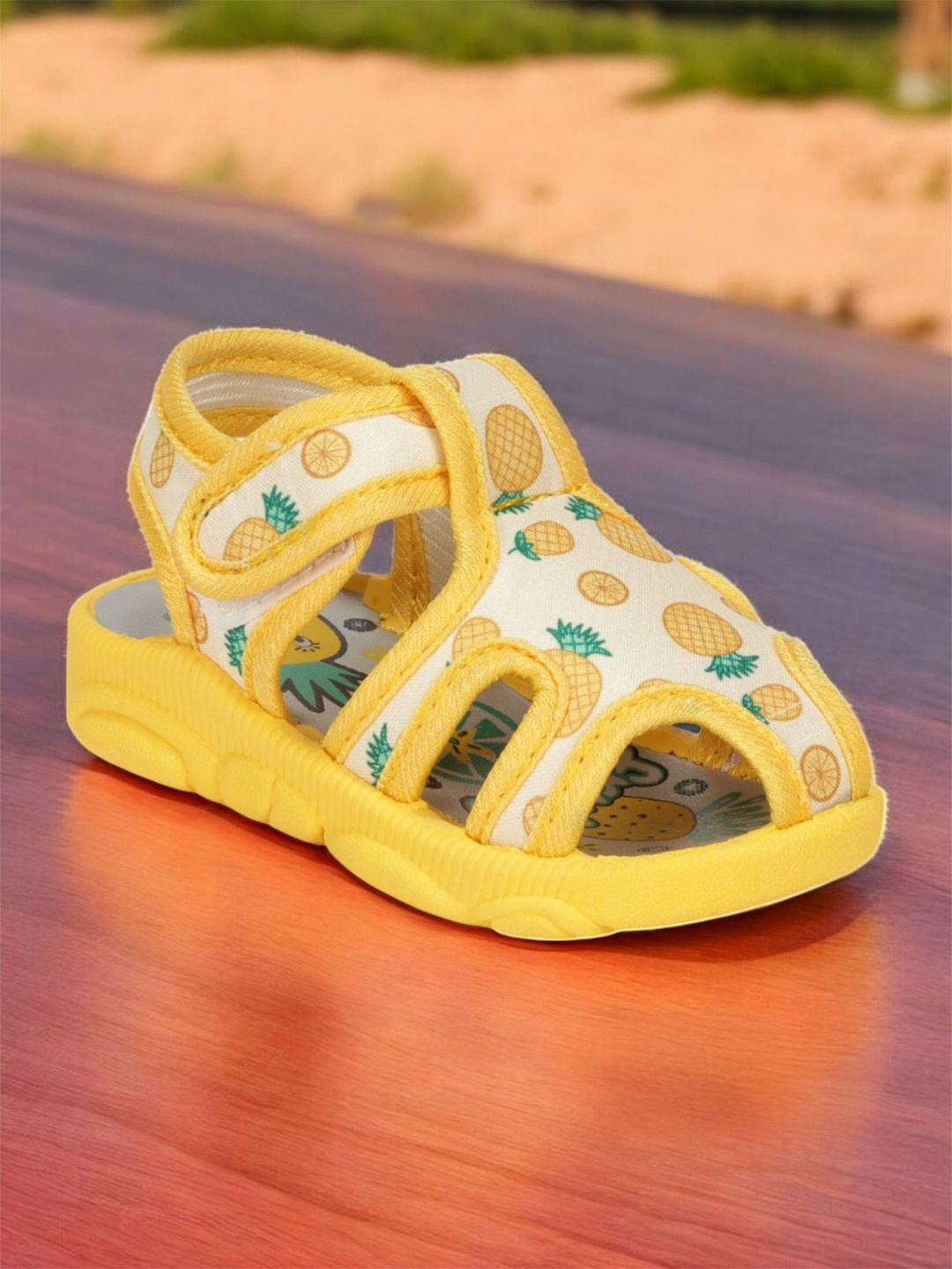 

Lil Lollipop Unisex Kids Comfort Sandals, Mustard