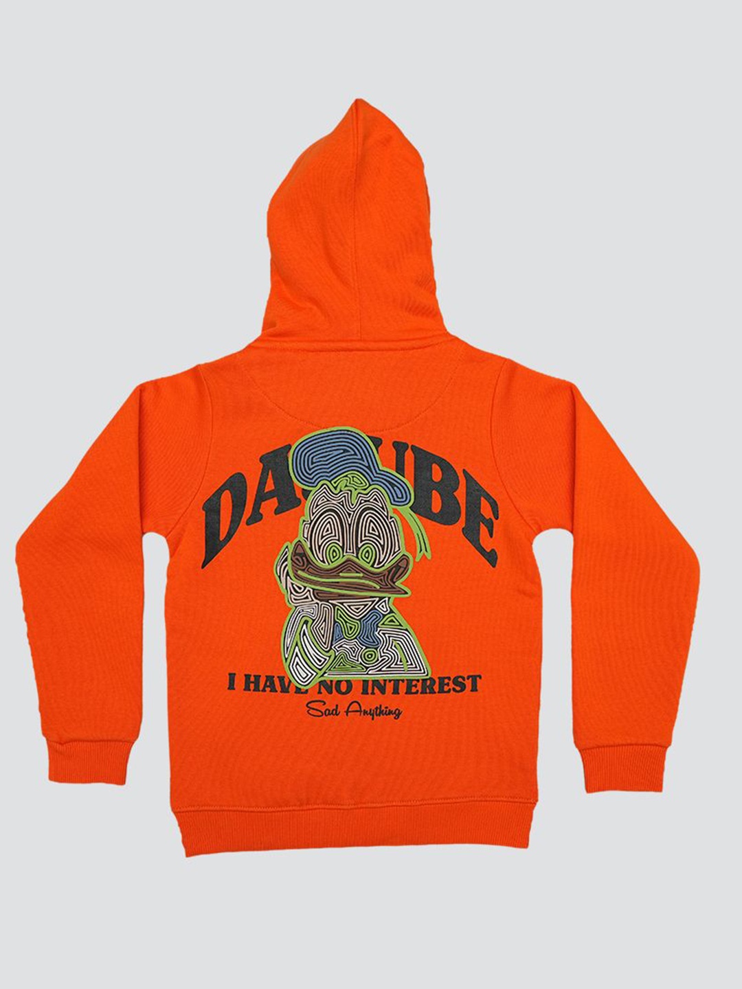 

TWIX Boys Printed Hooded Sweatshirt, Orange