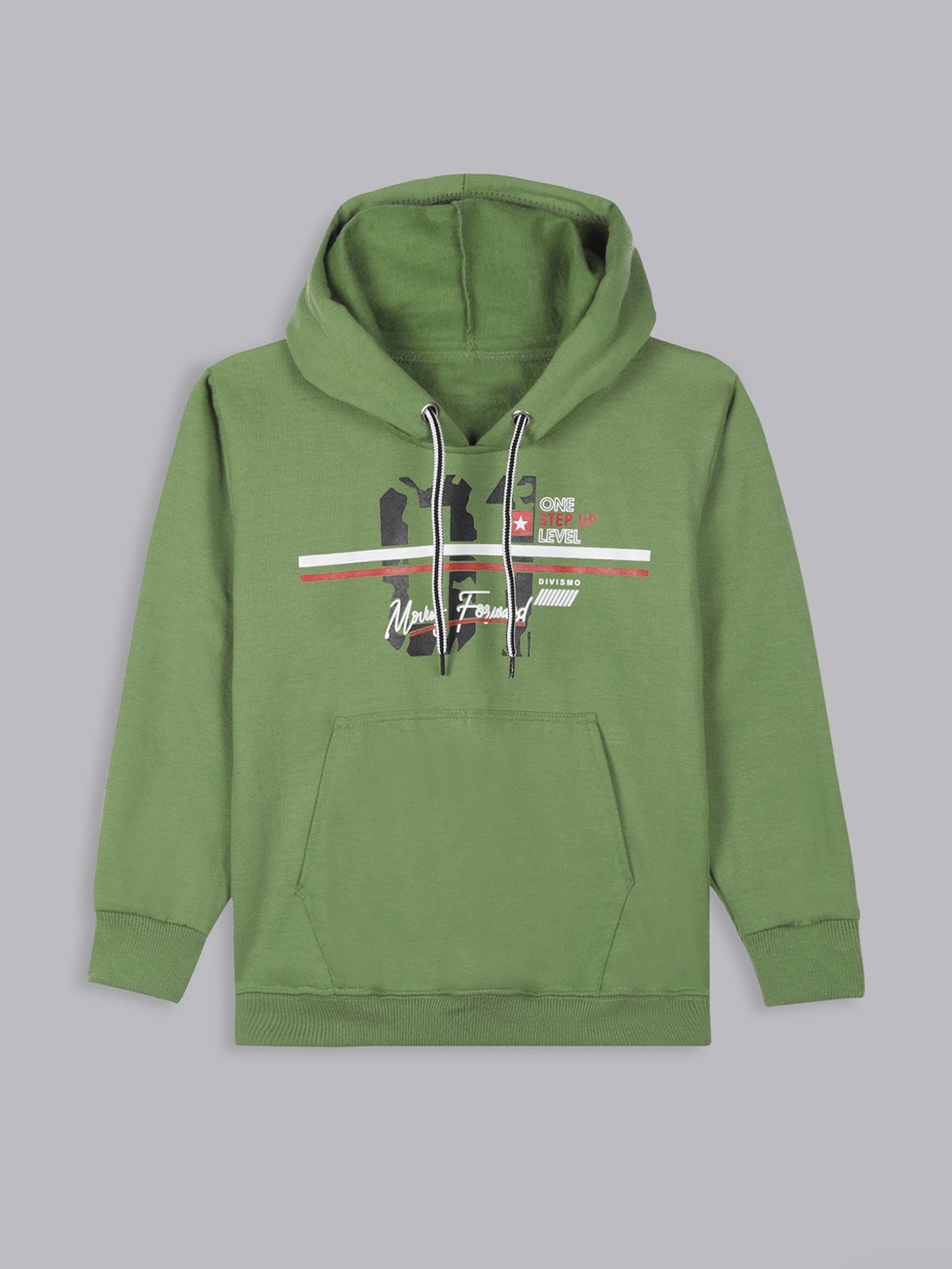 

BAESD Boys Printed Hooded Sweatshirt, Green