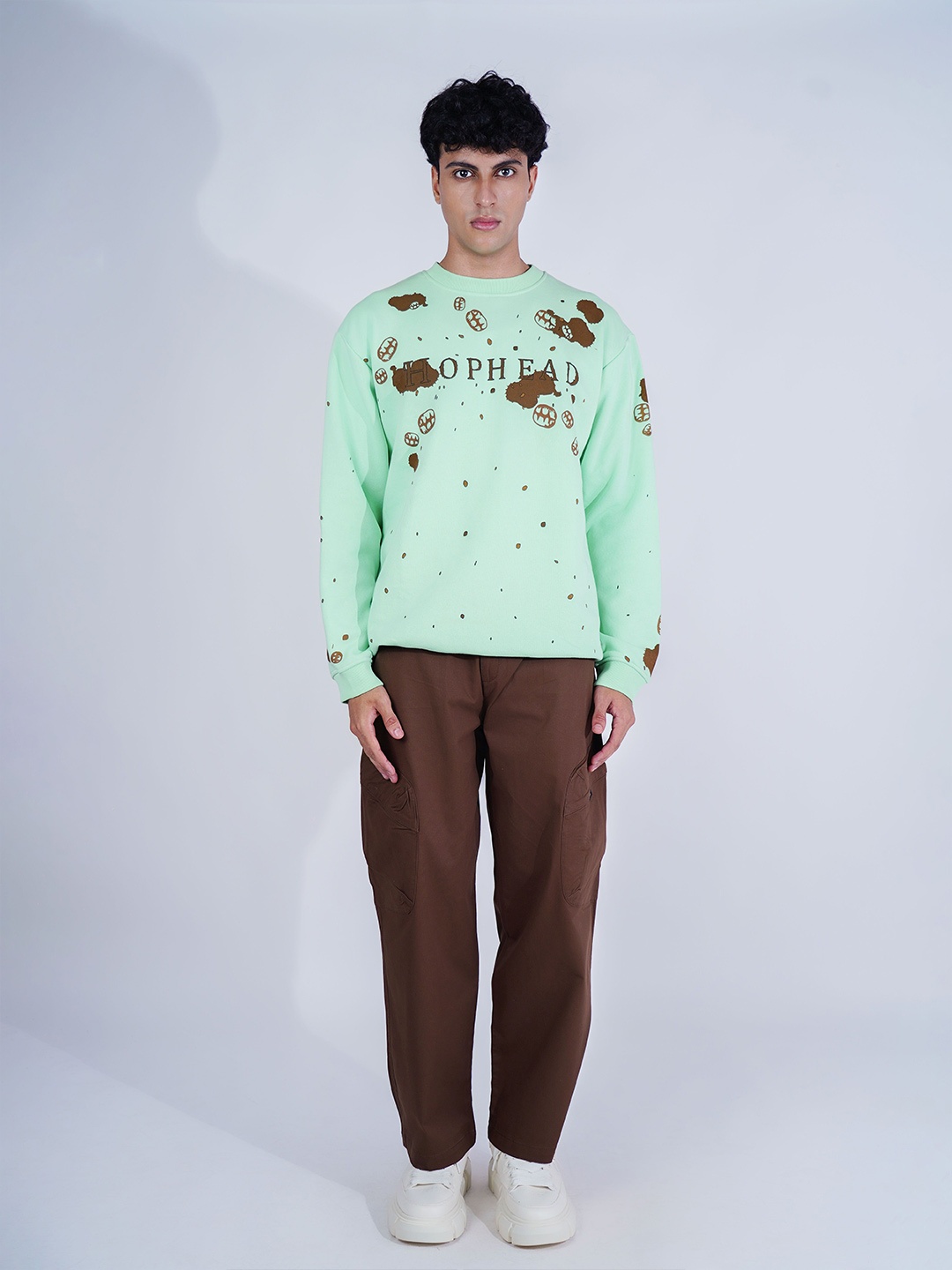 

HOP HEAD Coffee Sweashirt, Sea green