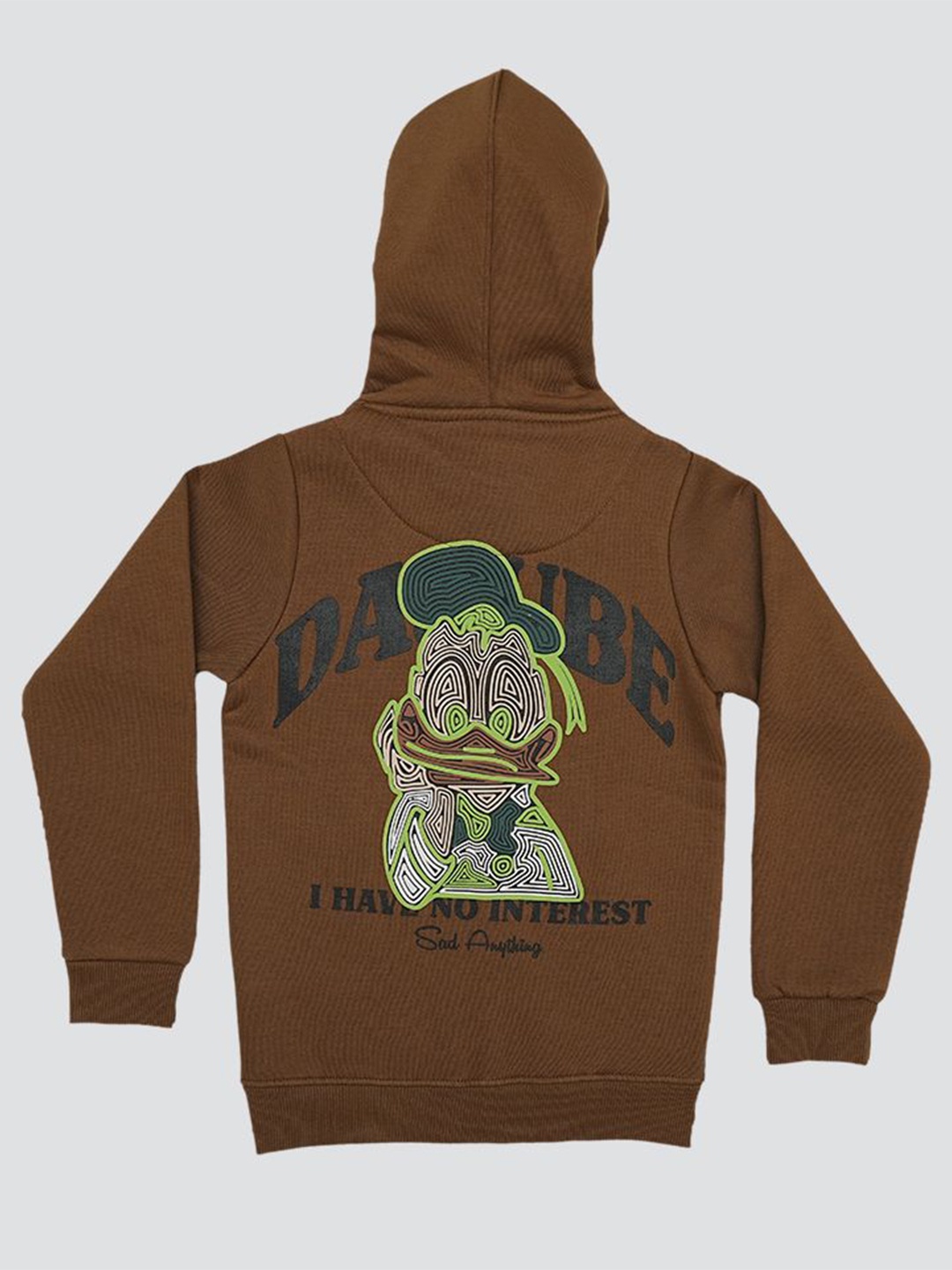 

TWIX Boys Printed Hooded Sweatshirt, Khaki