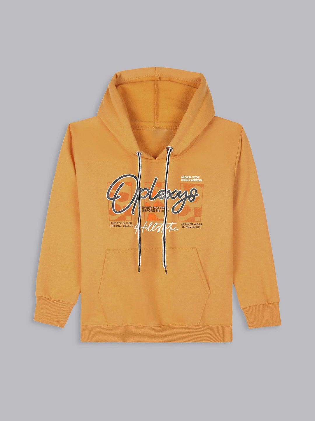 

BAESD Boys Printed Sweatshirt, Yellow