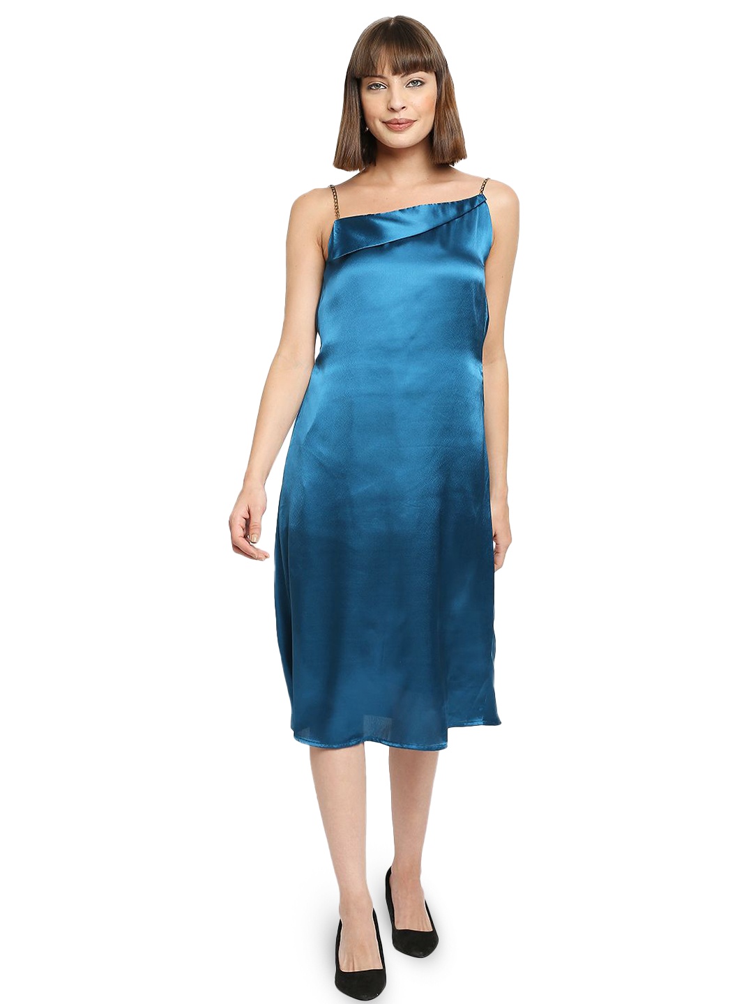 

AMMARZO Women A-Line Dress, Teal