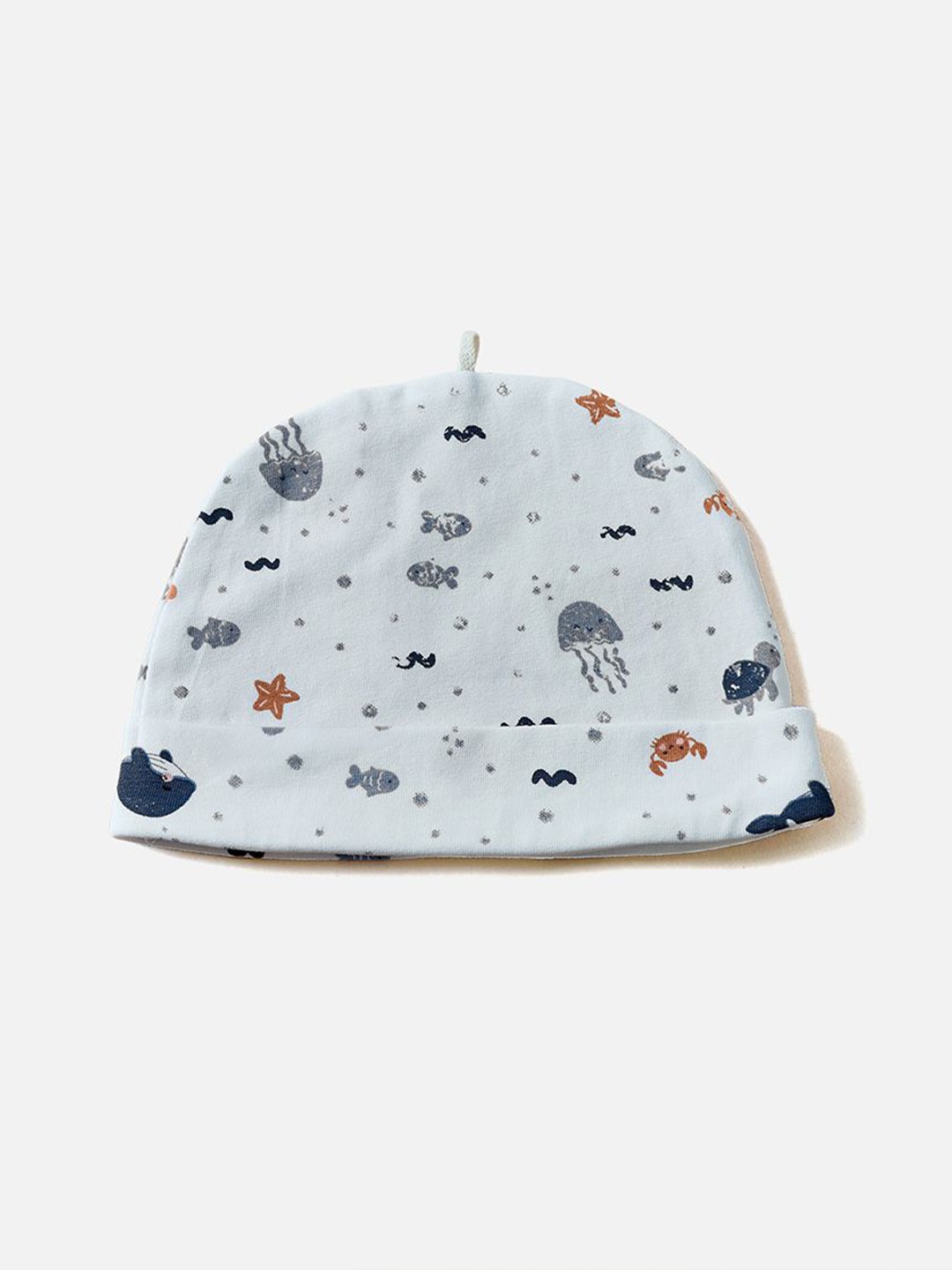 

Juniors by Babyshop Boys Printed Beanie, White