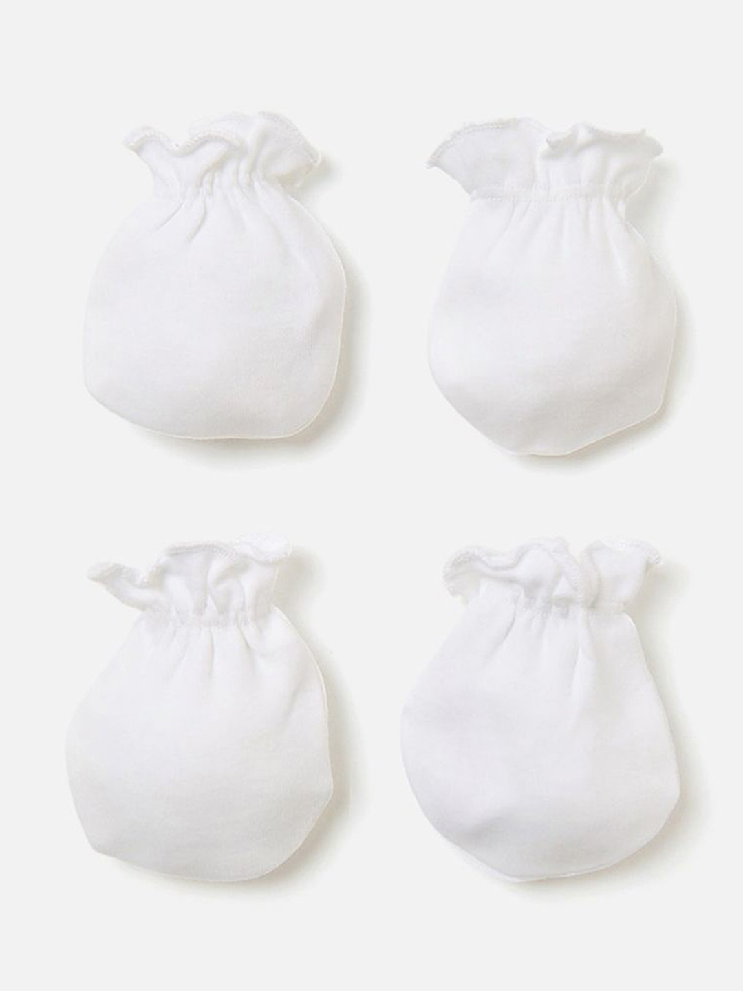 

Juniors by Babyshop Infant Boys Pack Of 2 Mittens, White