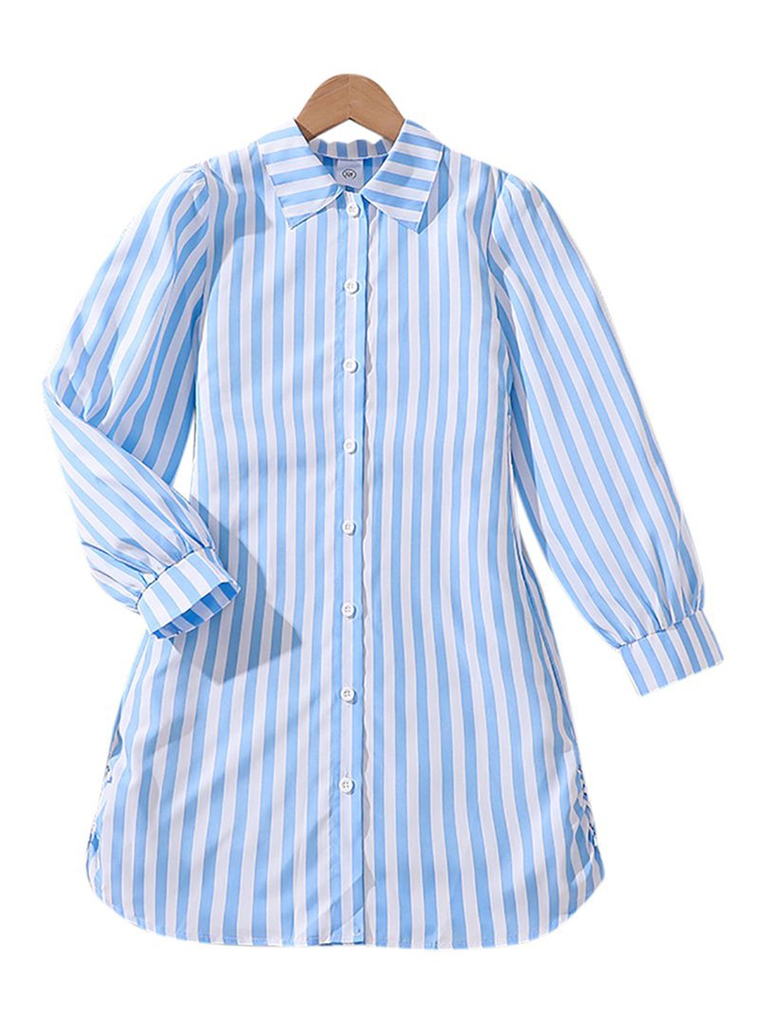 

StyleCast x Revolte Girls Striped A-Line Dress, Blue