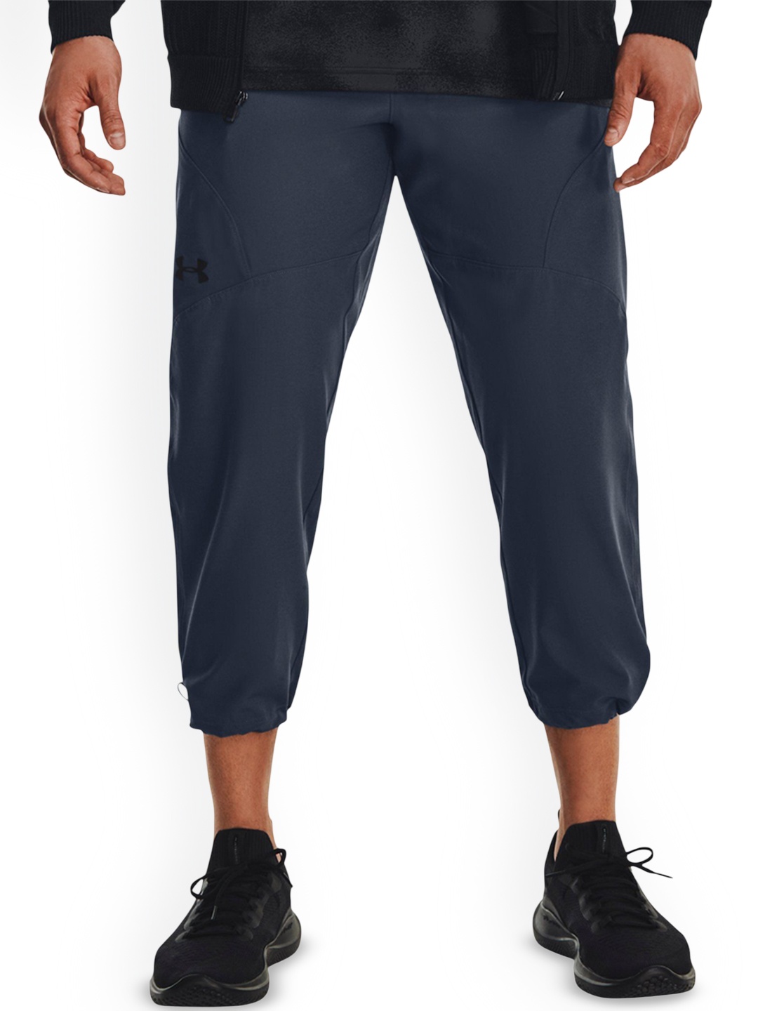 

UNDER ARMOUR UA Unstoppable Men Relaxed-Fit Crop Track Pants, Grey