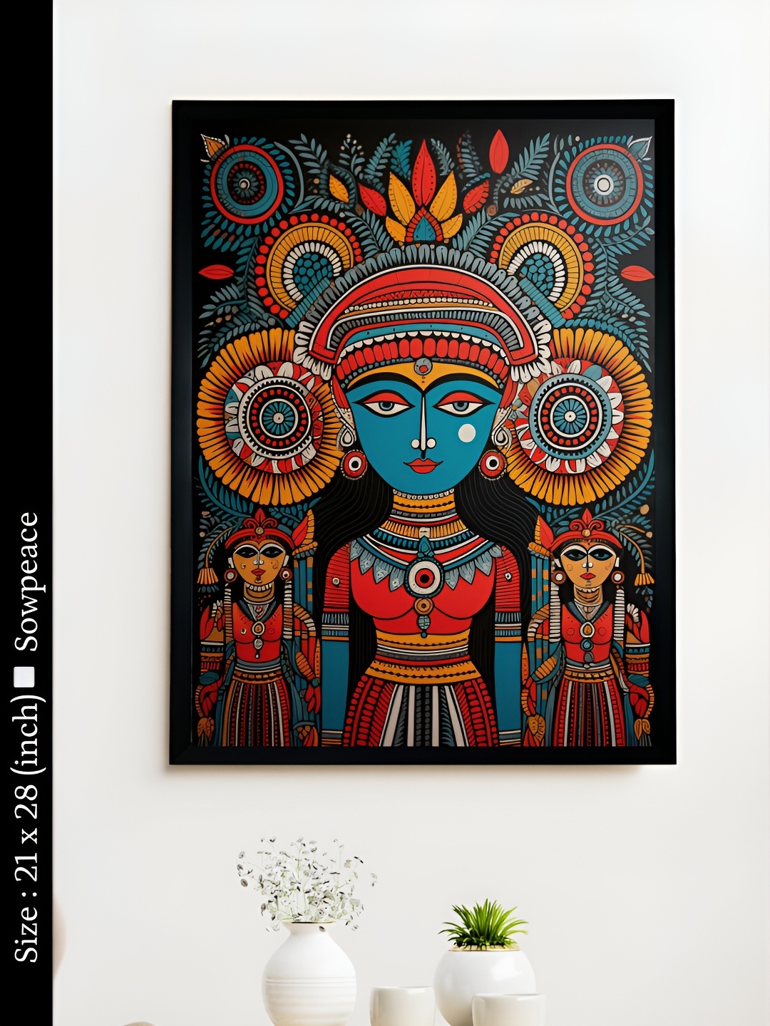 

SOWPEACE Blue & White 1 Piece Canvas Other Wall Photographs
