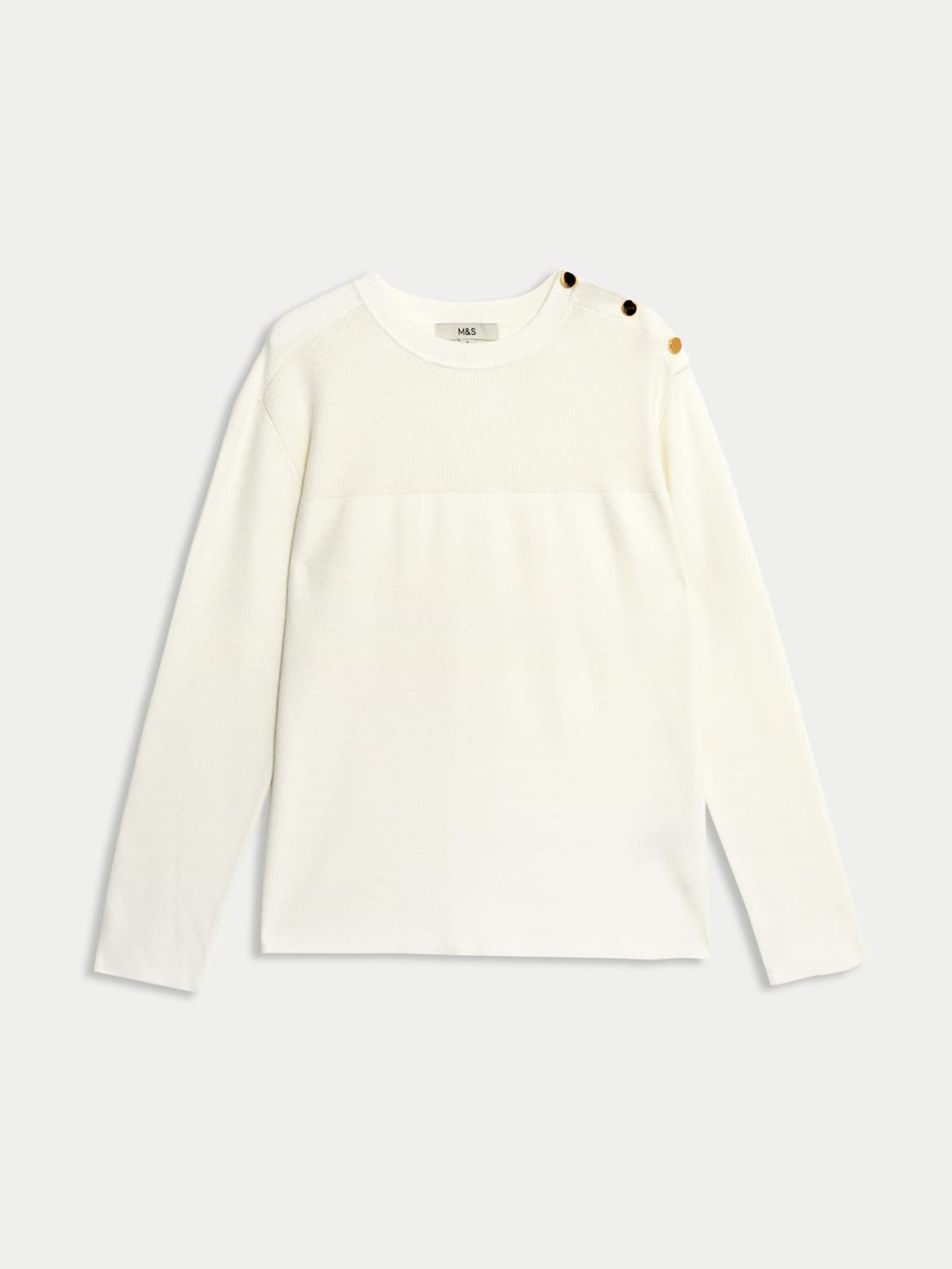 

Marks & Spencer Women Pullover, White