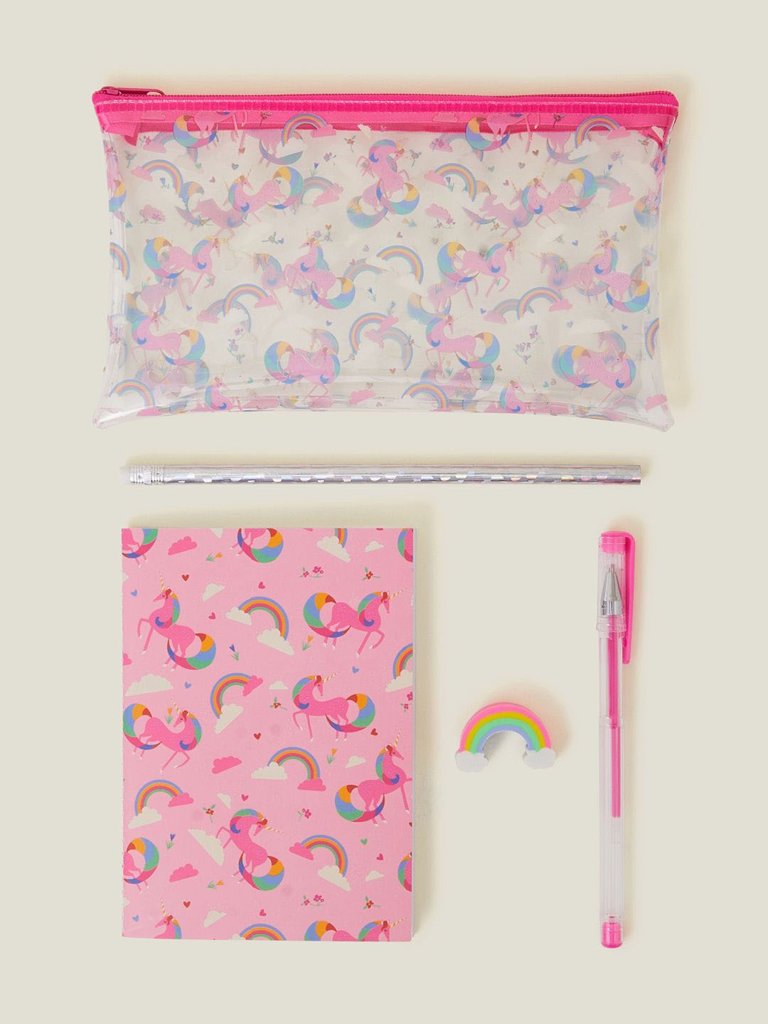 

Accessorize Pink & Blue Self Design Craft Accessories Stationery Set