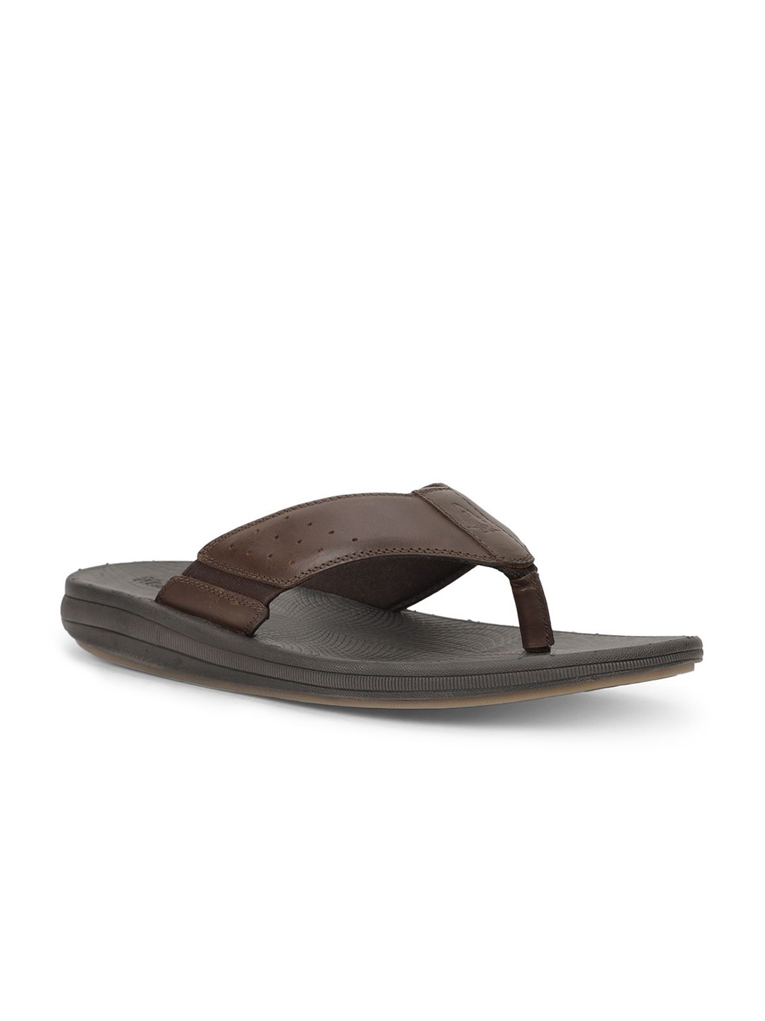 

Hush Puppies Men Thong Flip-Flops, Brown