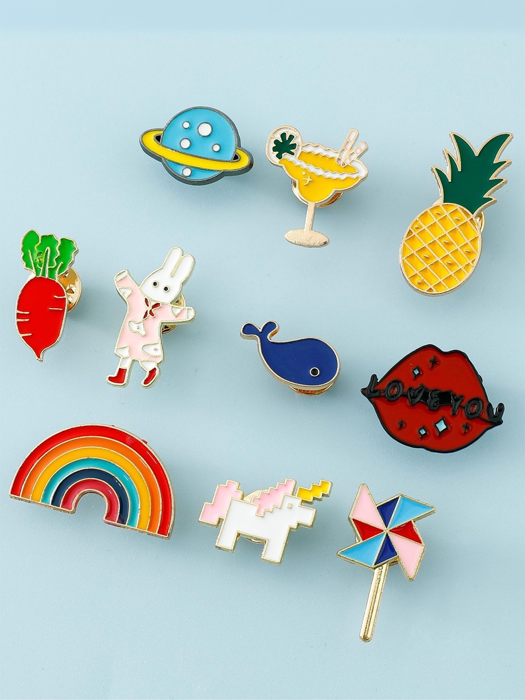 

Tinker Squad Kids Anime Enamel Brooch, Assorted