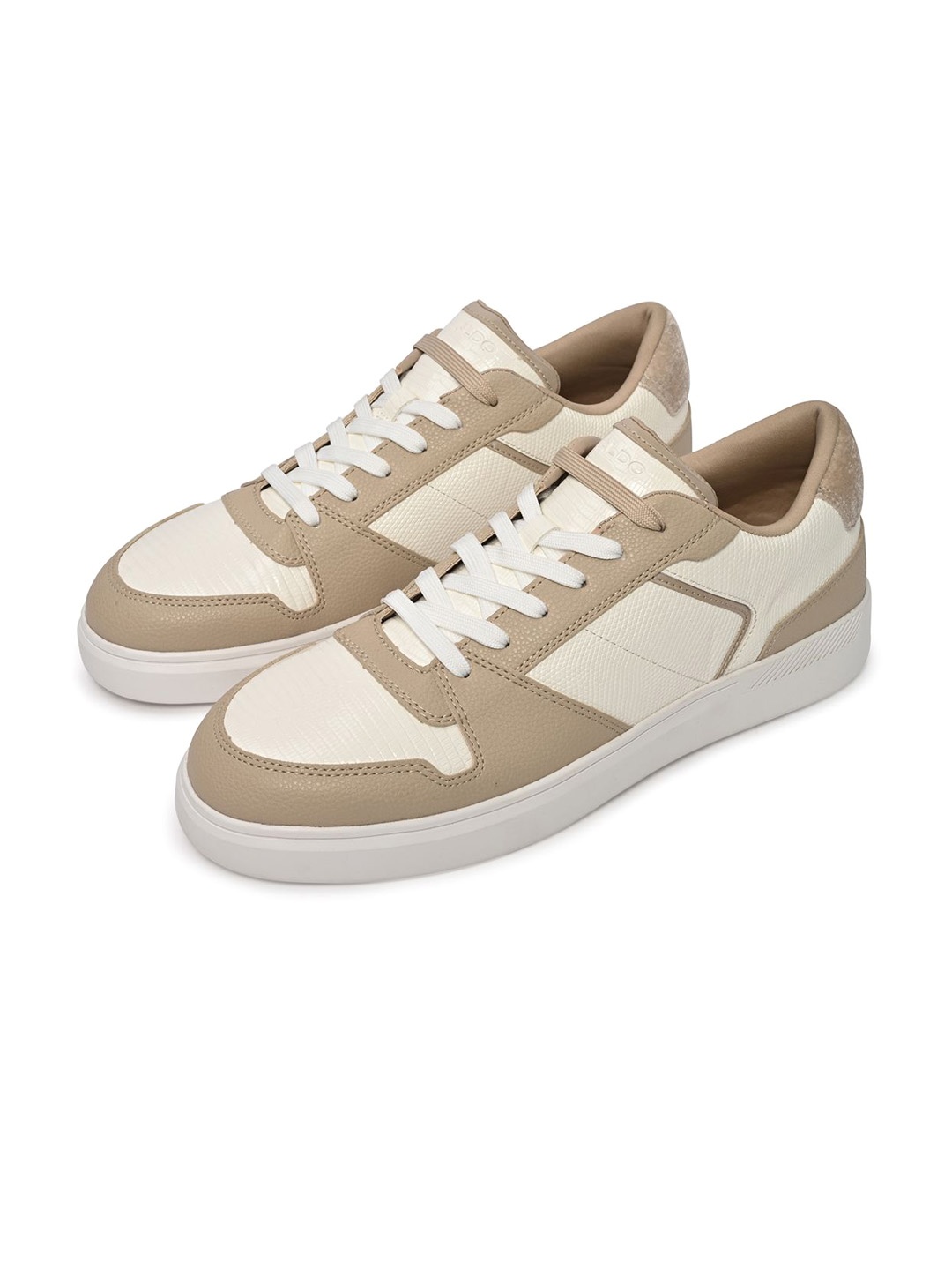 

ALDO Men Colourblocked Sneakers, White