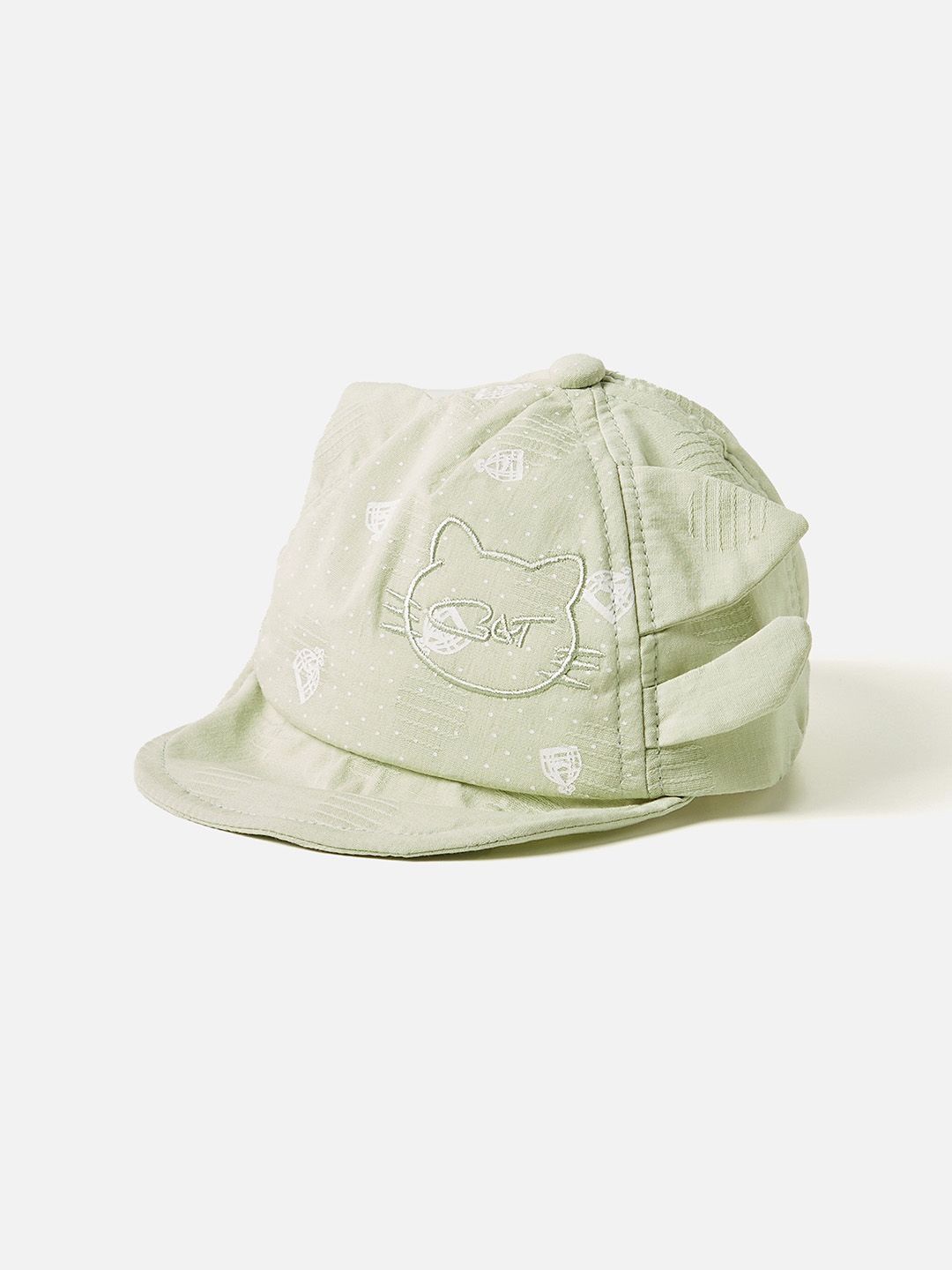 

Juniors by Babyshop Girls Printed Baseball Cap, Green