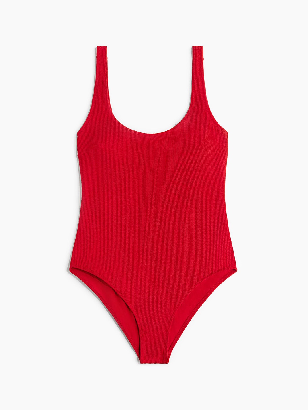 

H&M Padded-Cup Swimsuit, Red