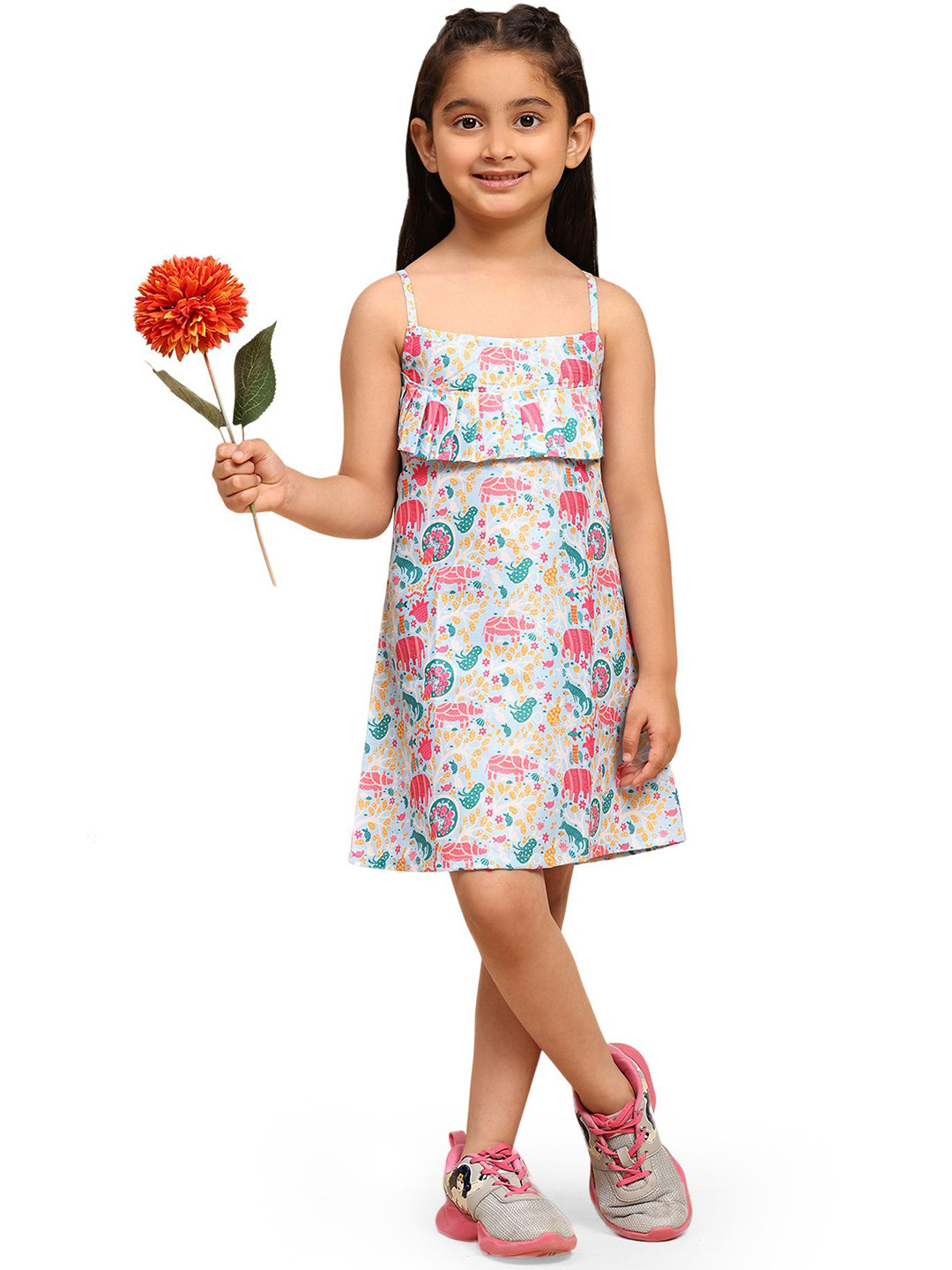 

Funny Bones Clothings Animal Print A-Line Dress, Multi