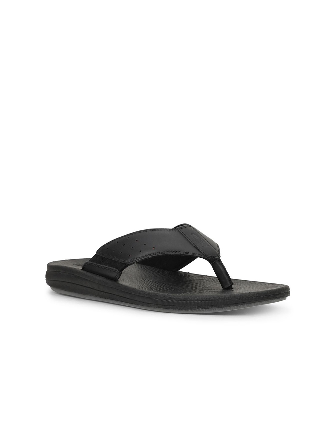 

Hush Puppies Men Thong Flip-Flops, Black