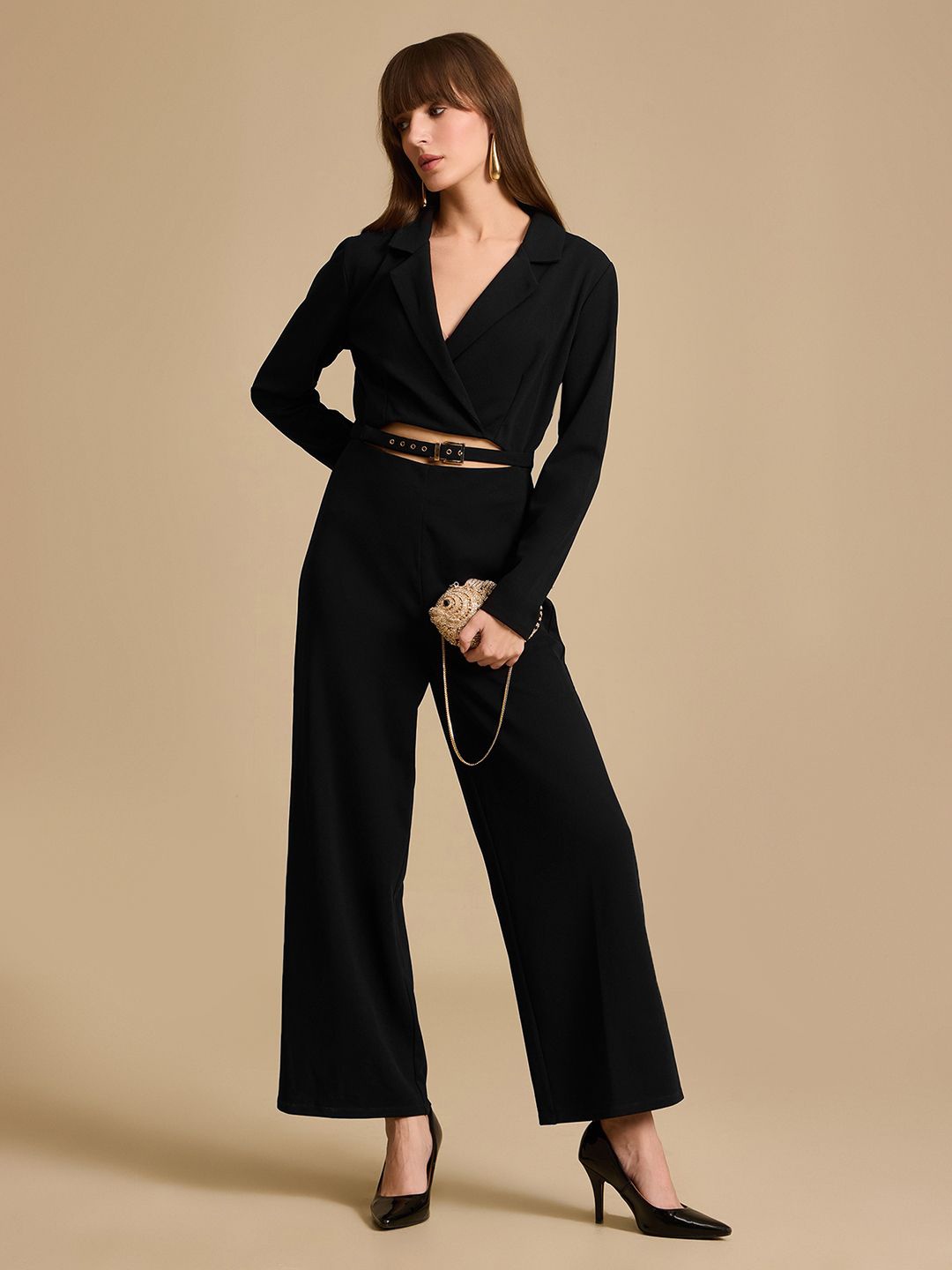 

Kazo Basic Jumpsuit, Black