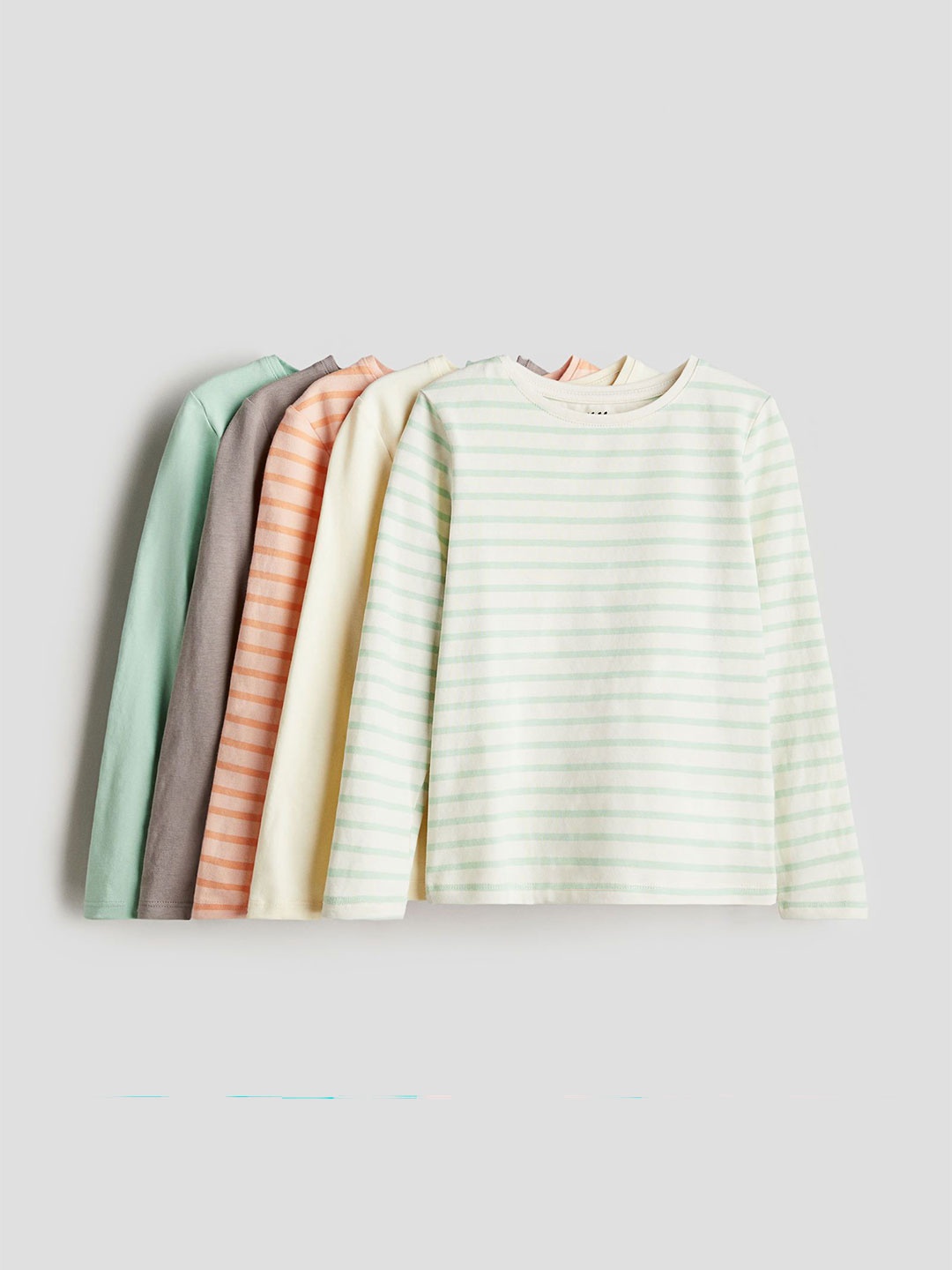 

H&M 5-Pack Jersey Tops, Orange