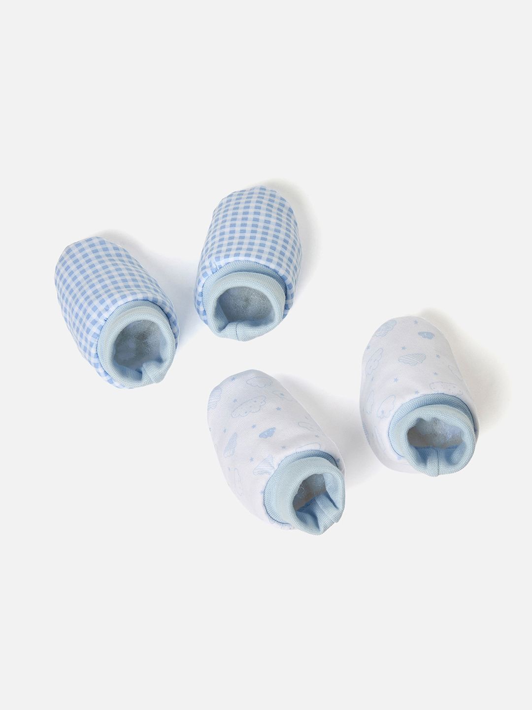 

Juniors by Babyshop Boys Cotton Booties, Blue